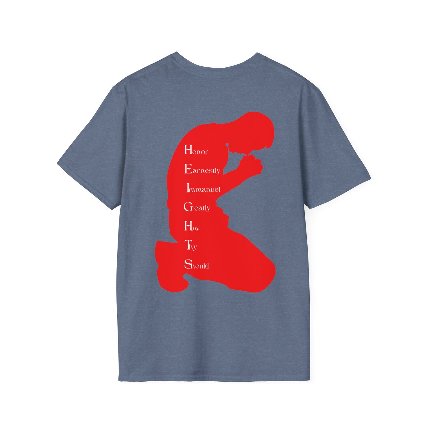 Heights Christian Red Letters & Image