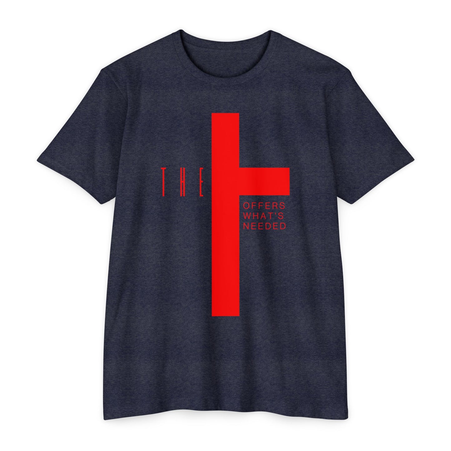 T-Town Red Cross & Letters Blended