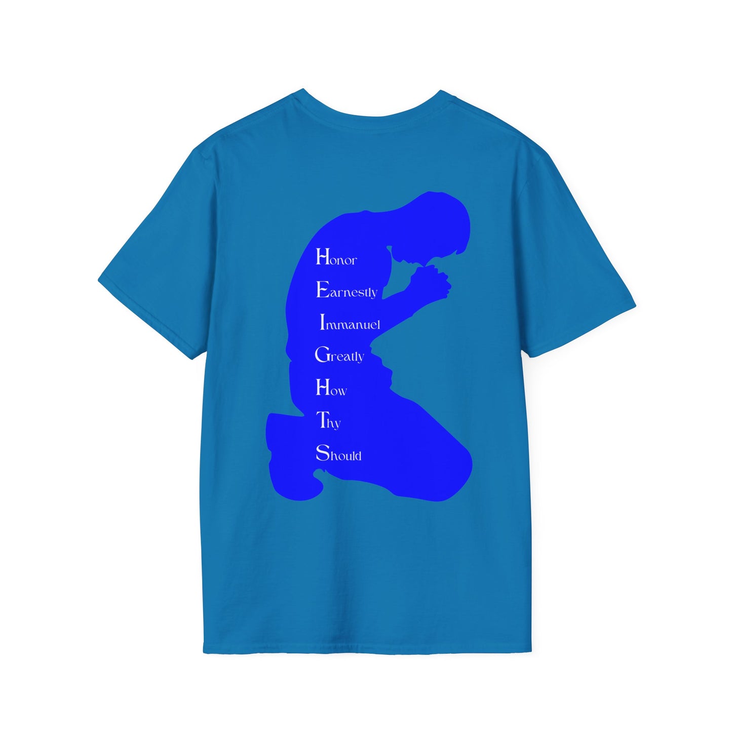 Heights Christian Blue Letters & Image