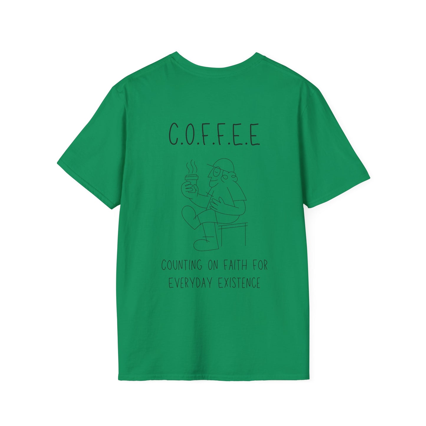 Specialty Adult Coffee Christian Blue Words & Men Image