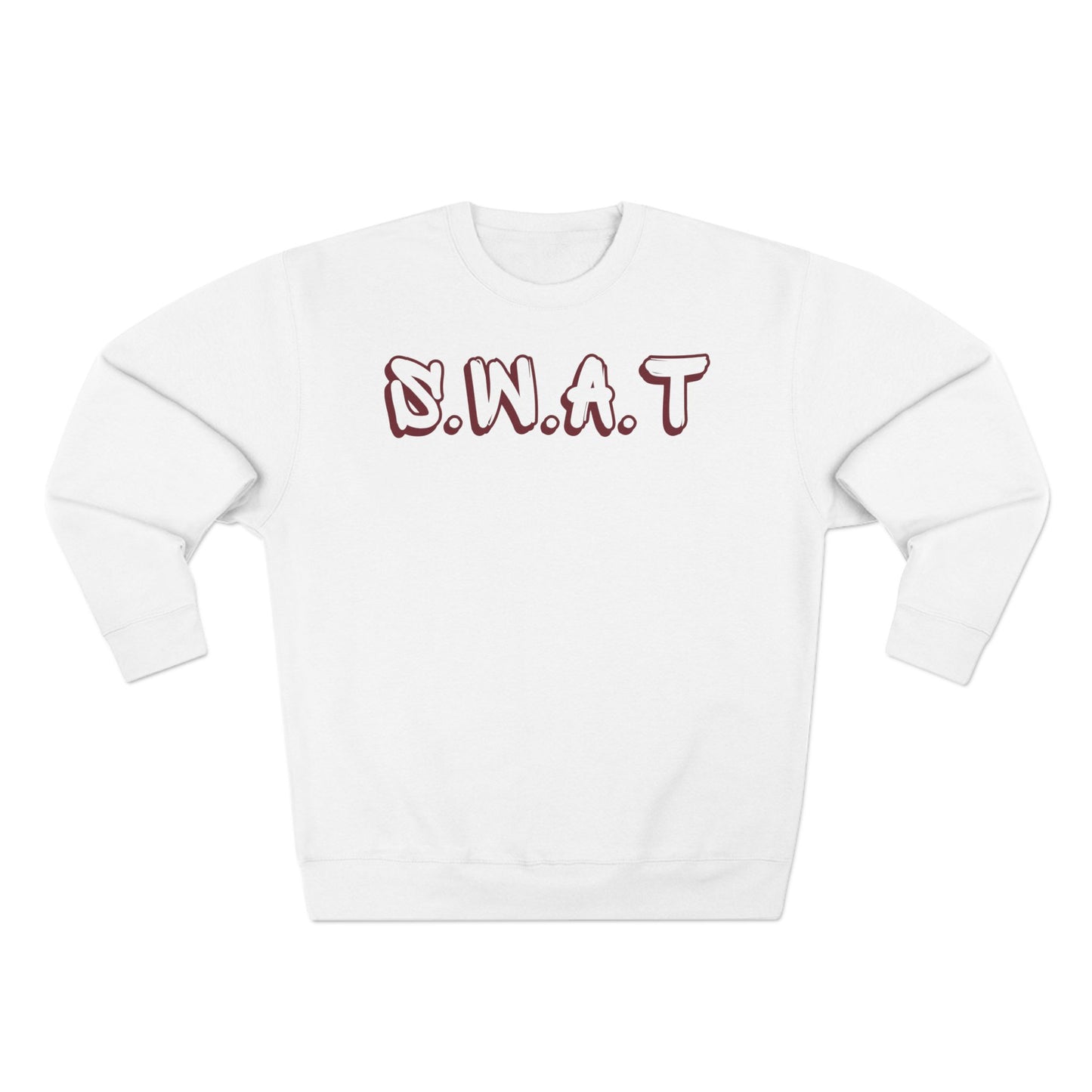 Swat Christian Marron Words Crewneck