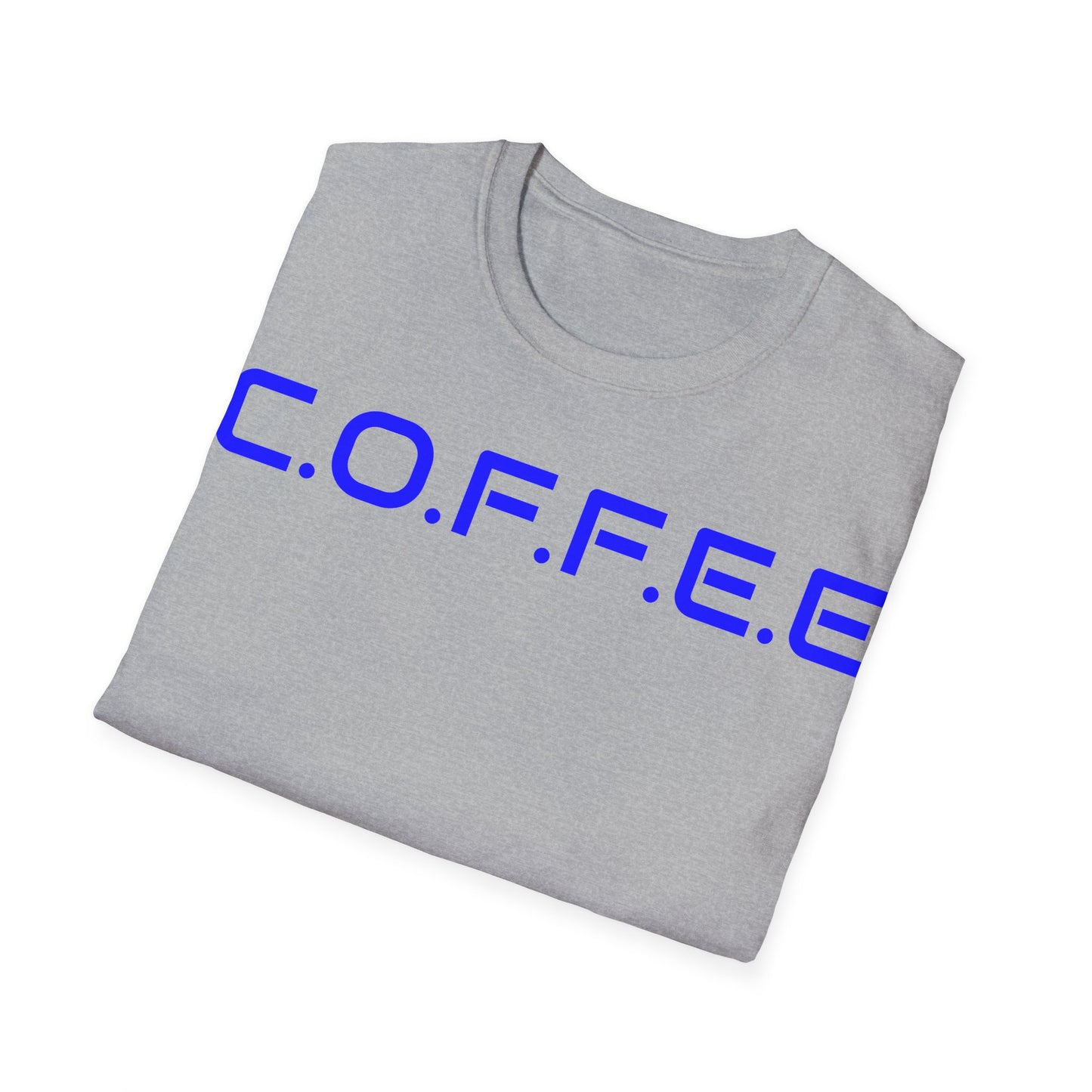 Adult Coffee Christian Blue Words Only