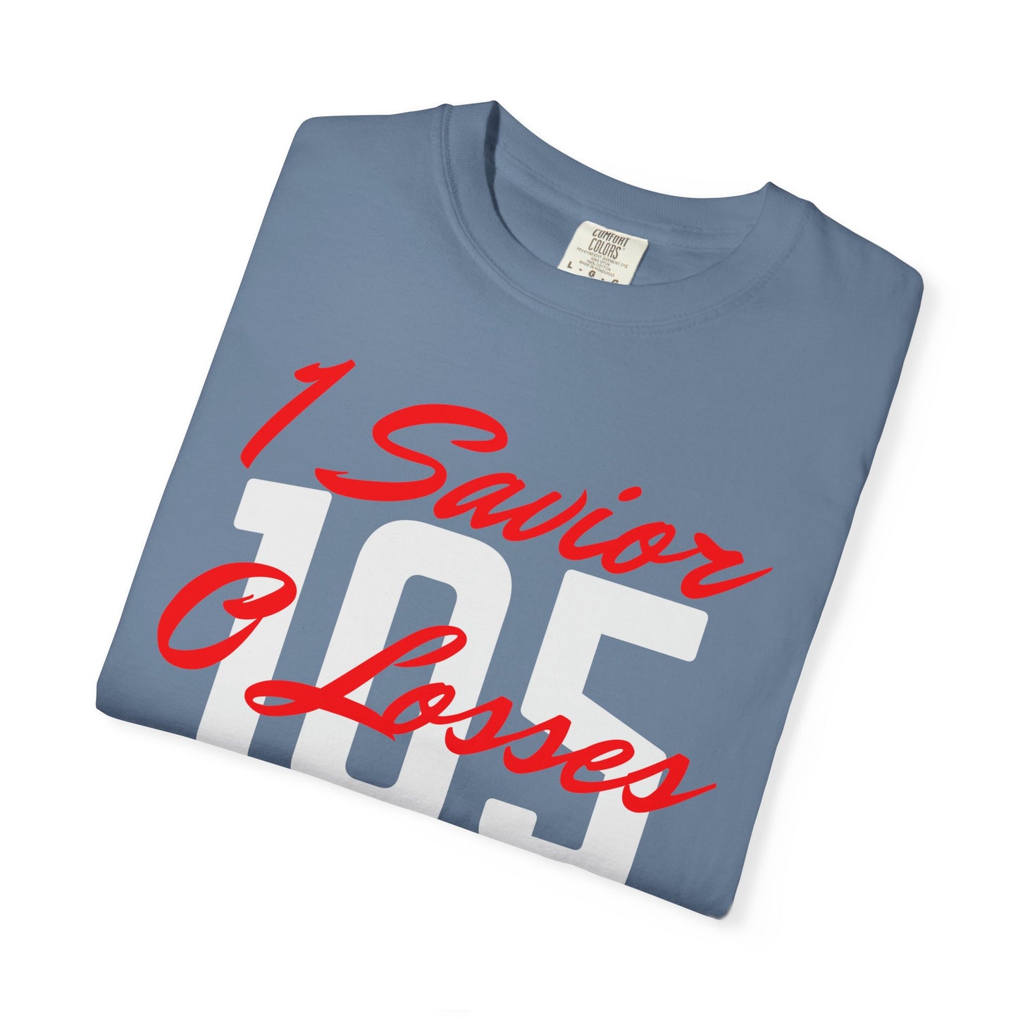 Adult 105 Christian Red and White Letters
