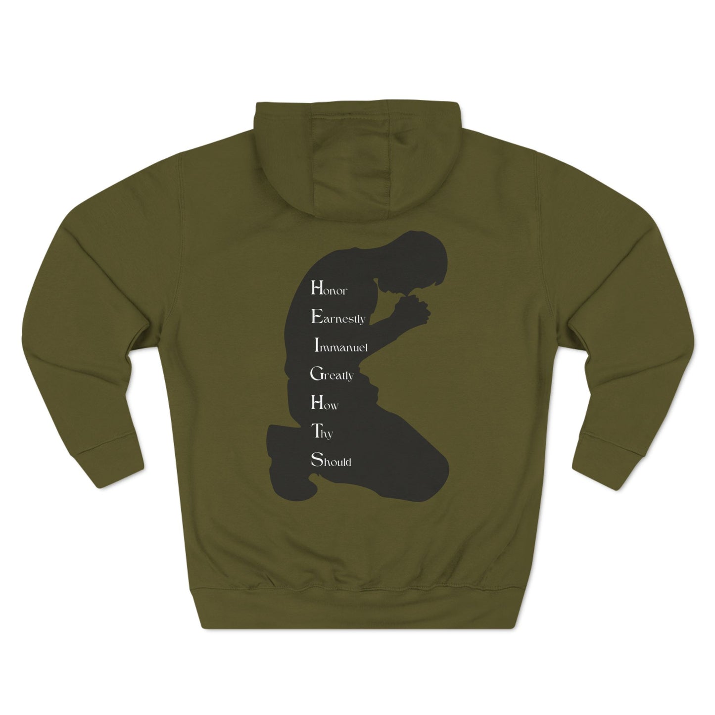 Heights Black Hoodie