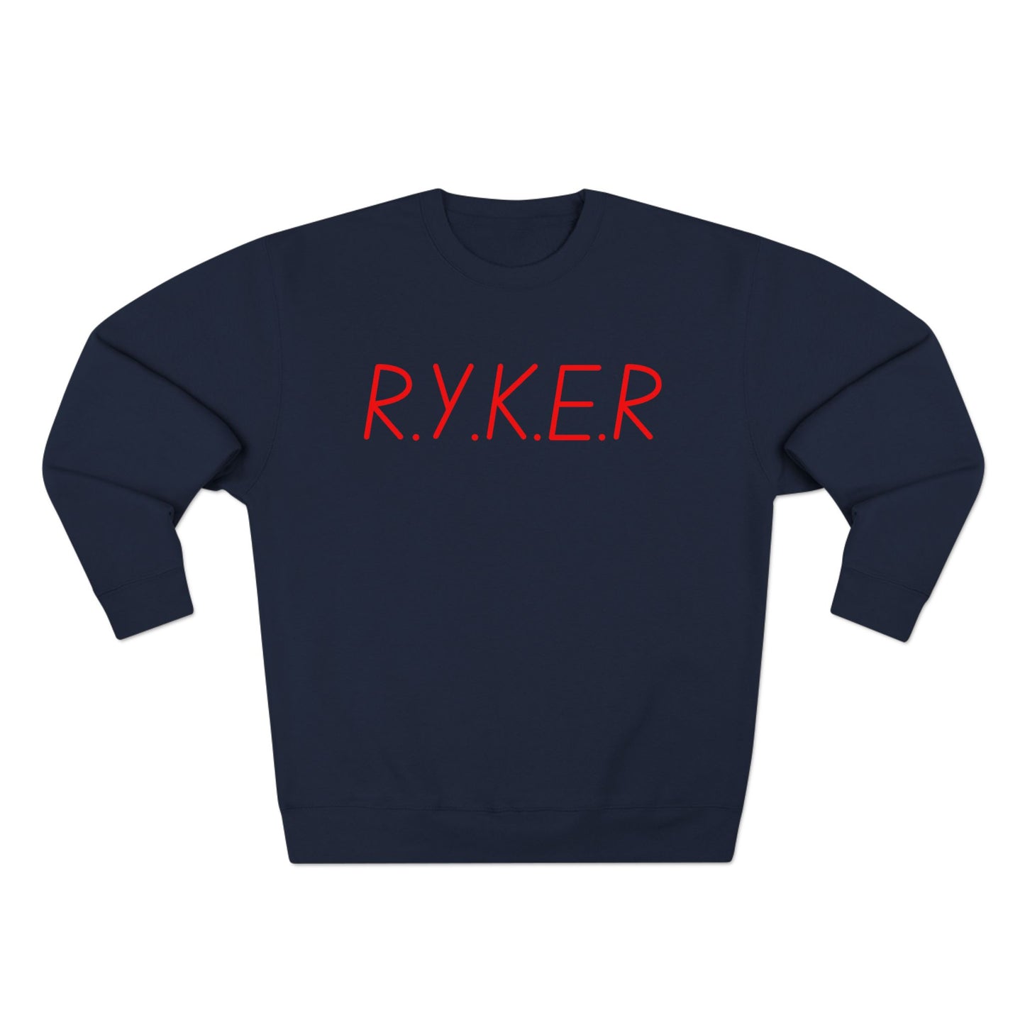 RYKER Christian Red Letters Crewneck