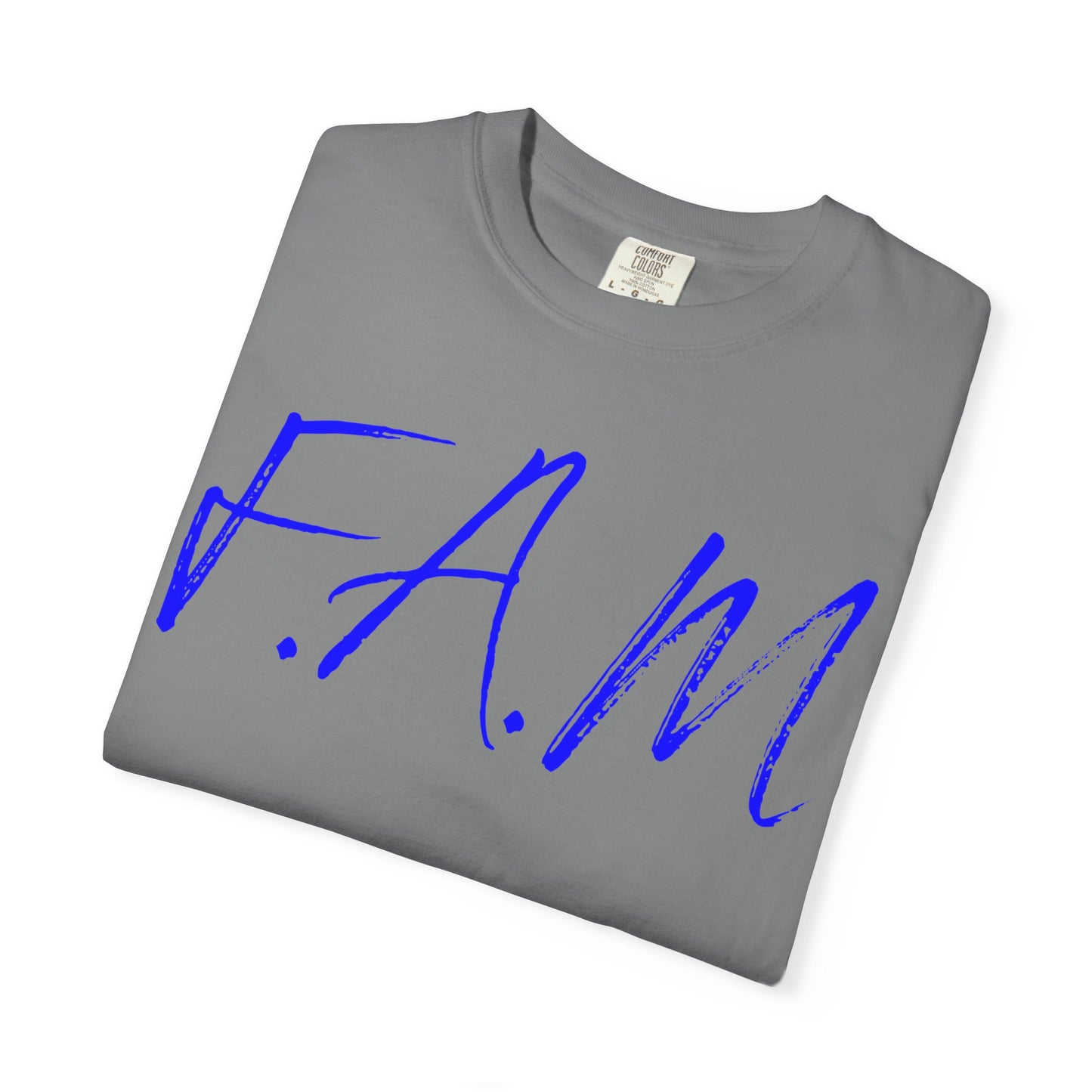 Fam Christian Blue Letters & Image