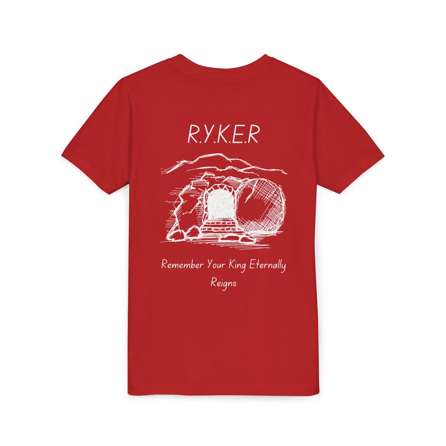 Youth RYKER Christian White Letters
