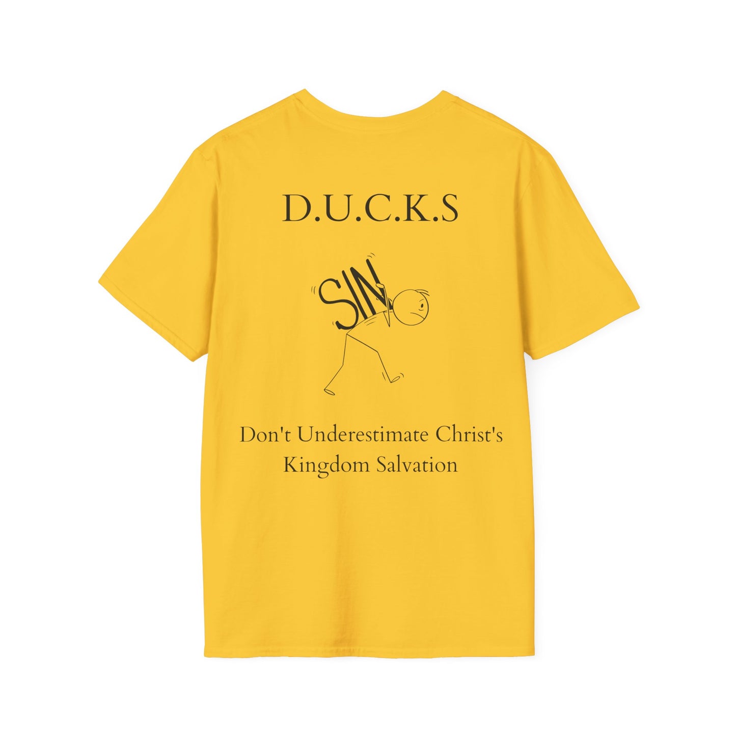 Ducks Christian Black Words