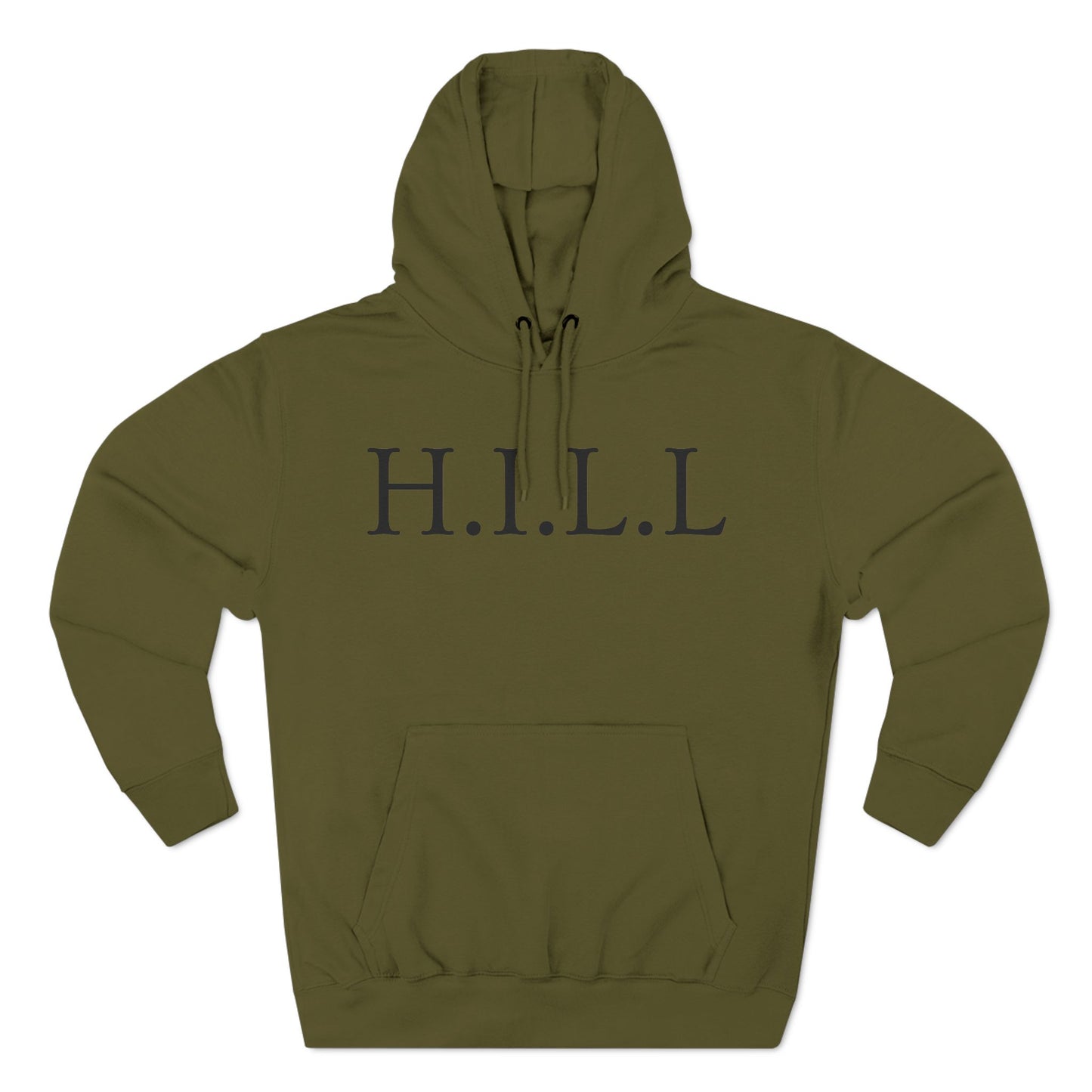 Hill Christian Black Words Hoodie