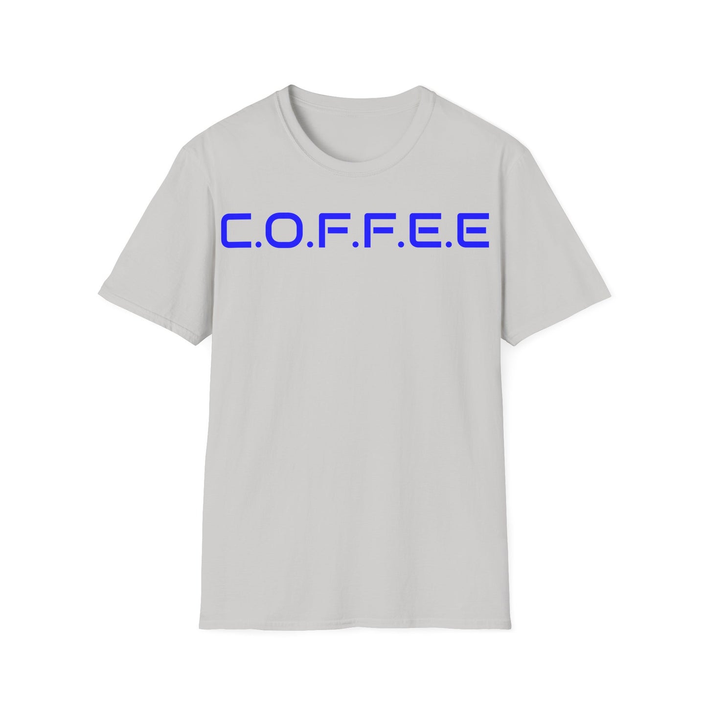 Adult Coffee Christian Blue Words Only
