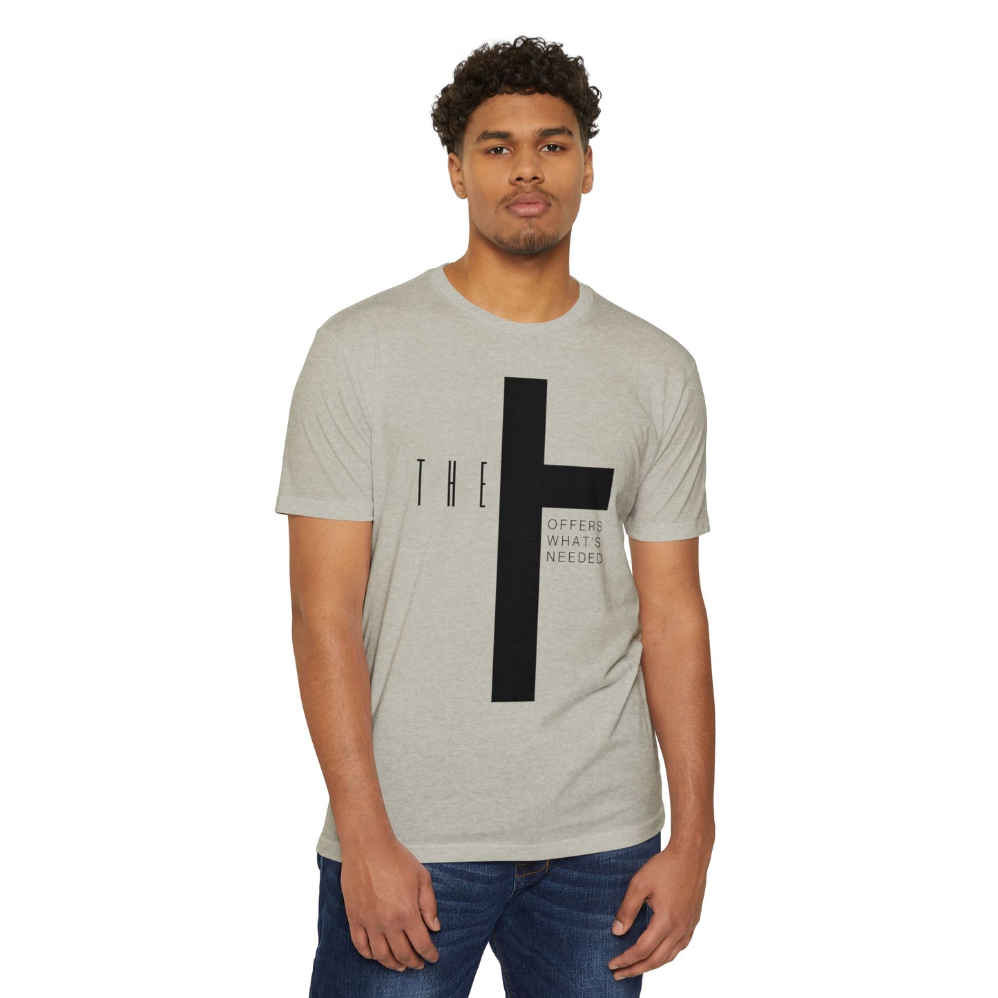 T-Town Black Cross & Letters Blended