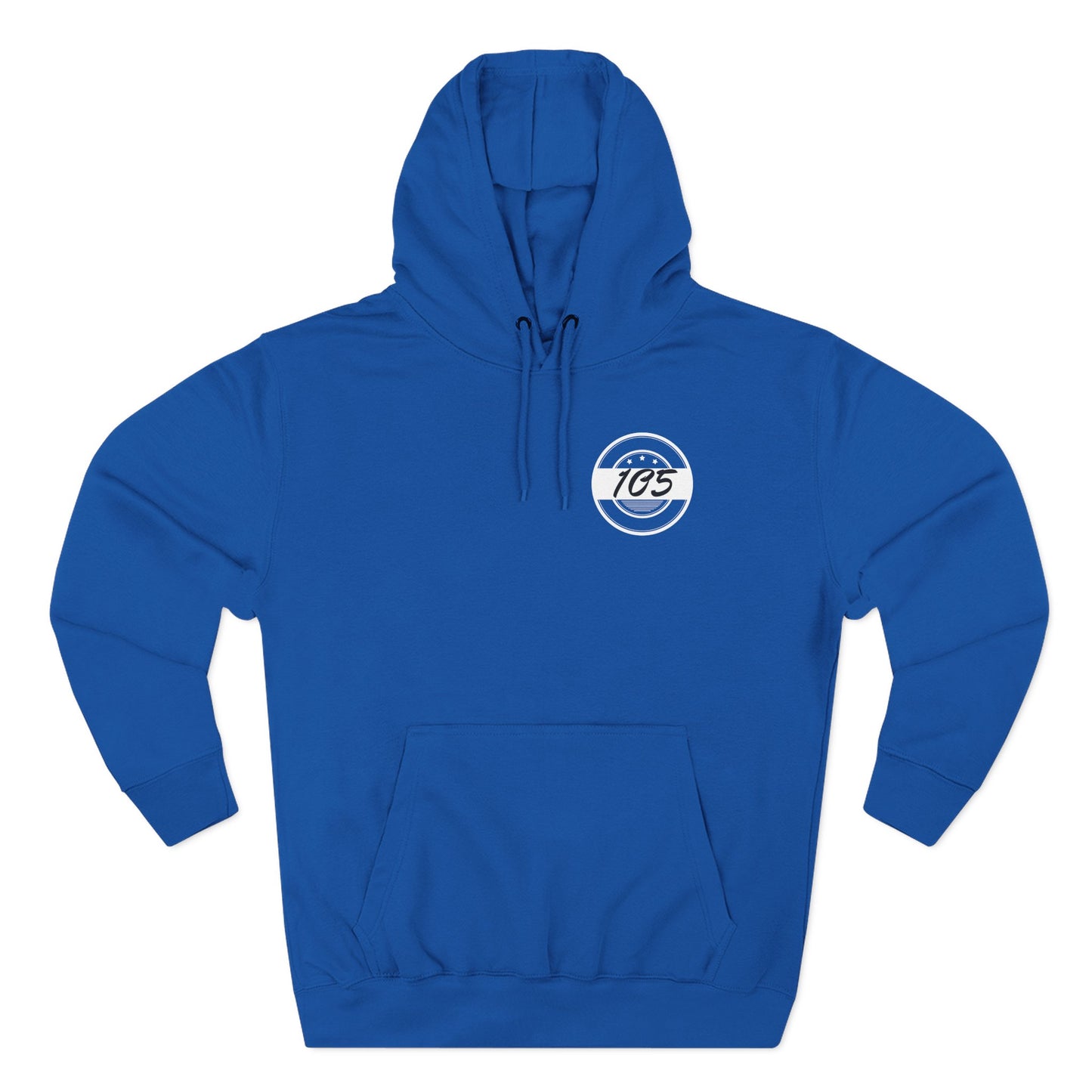 Adult 105 Christian White and Black Letters Hoodie