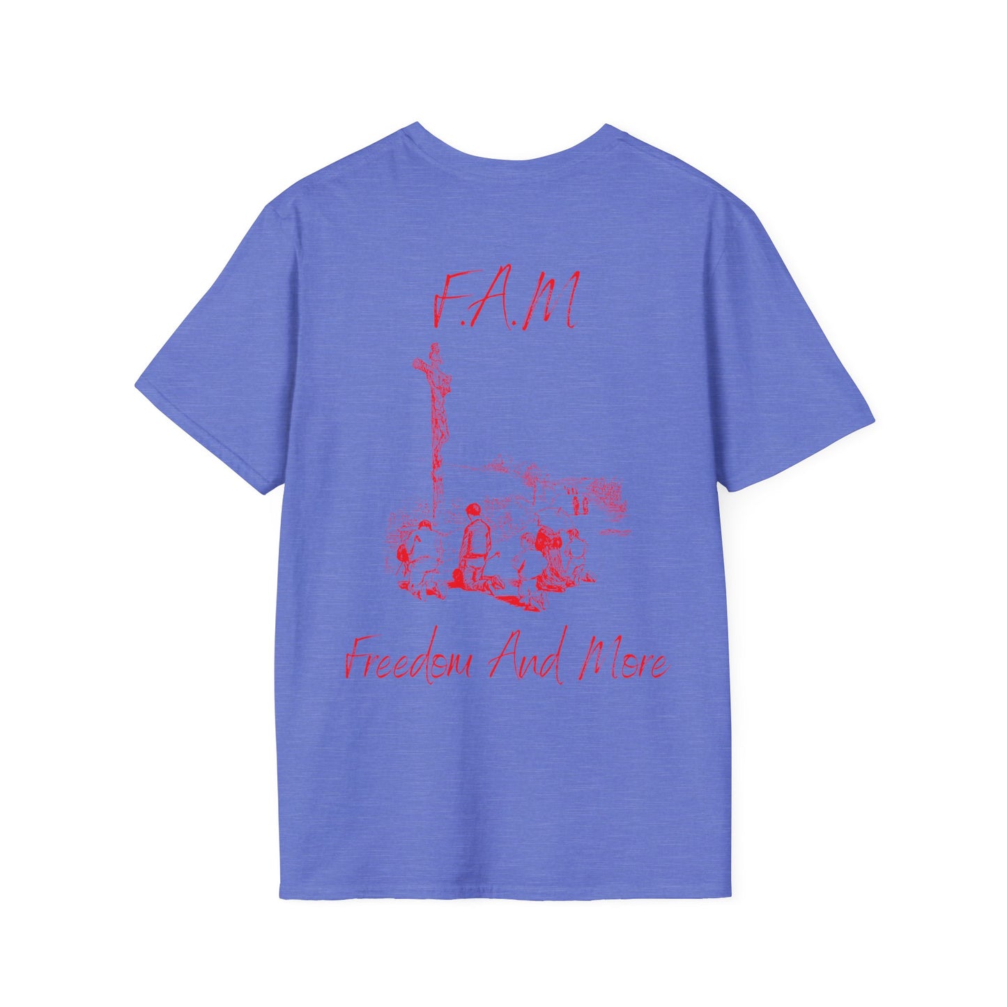 Fam Christian Red Letters & Image