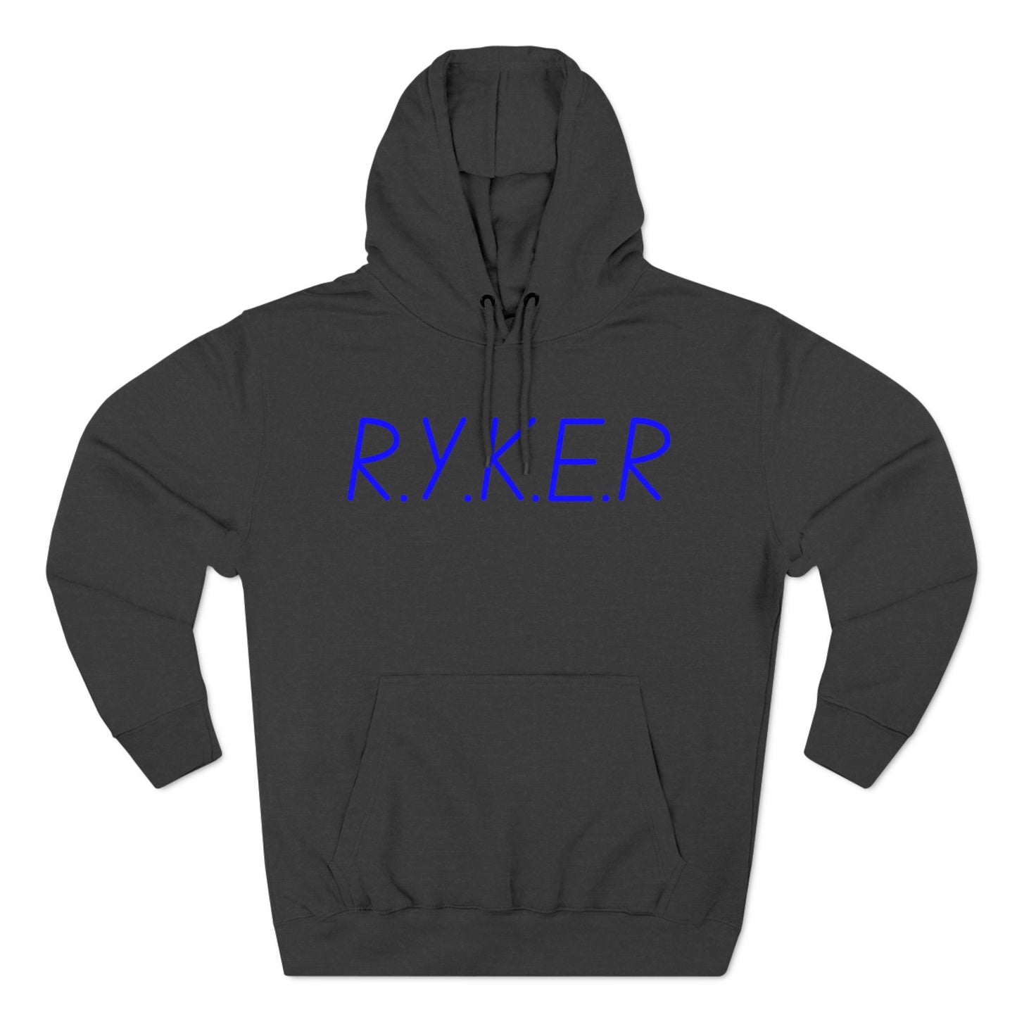RYKER Christian Blue Letters Hoodie