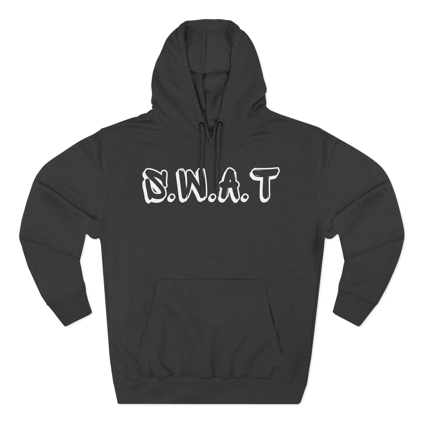Swat Christian White Words Hoodie