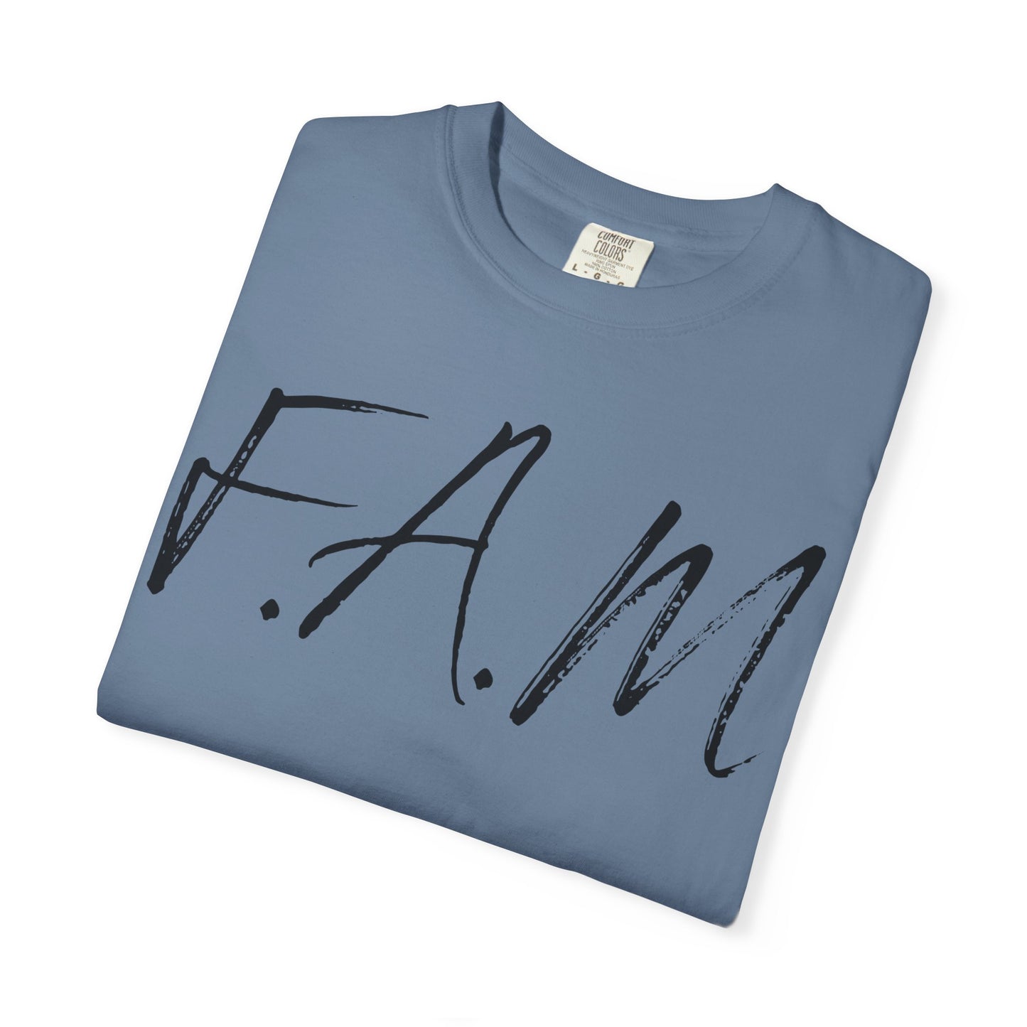 Fam Christian Black Letters & Image