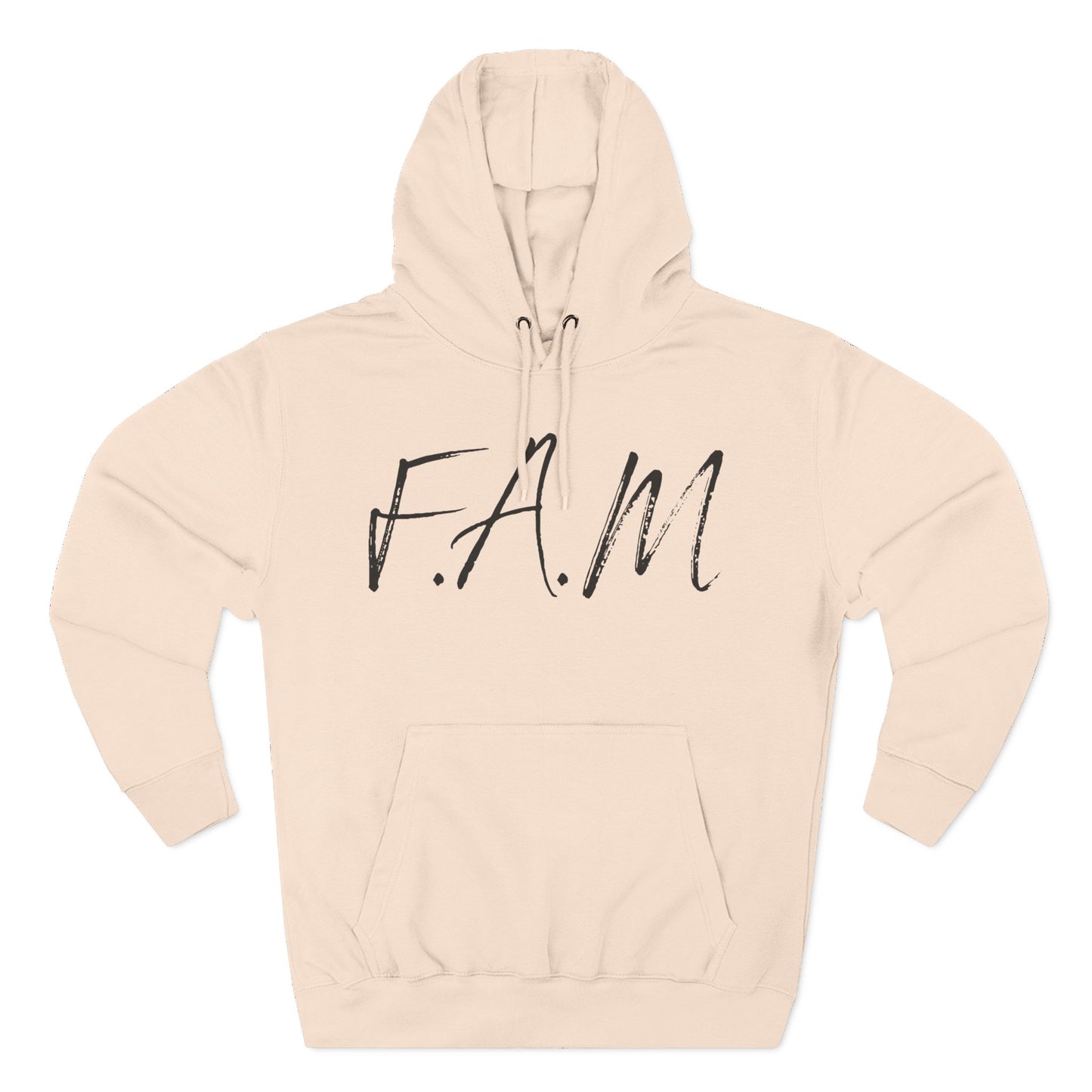 Fam Hoodie Black Words