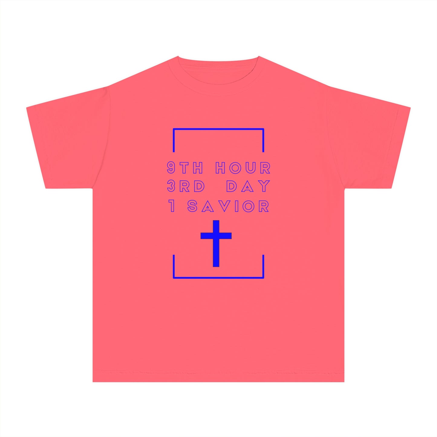 Youth 931 Christian Blue Letters
