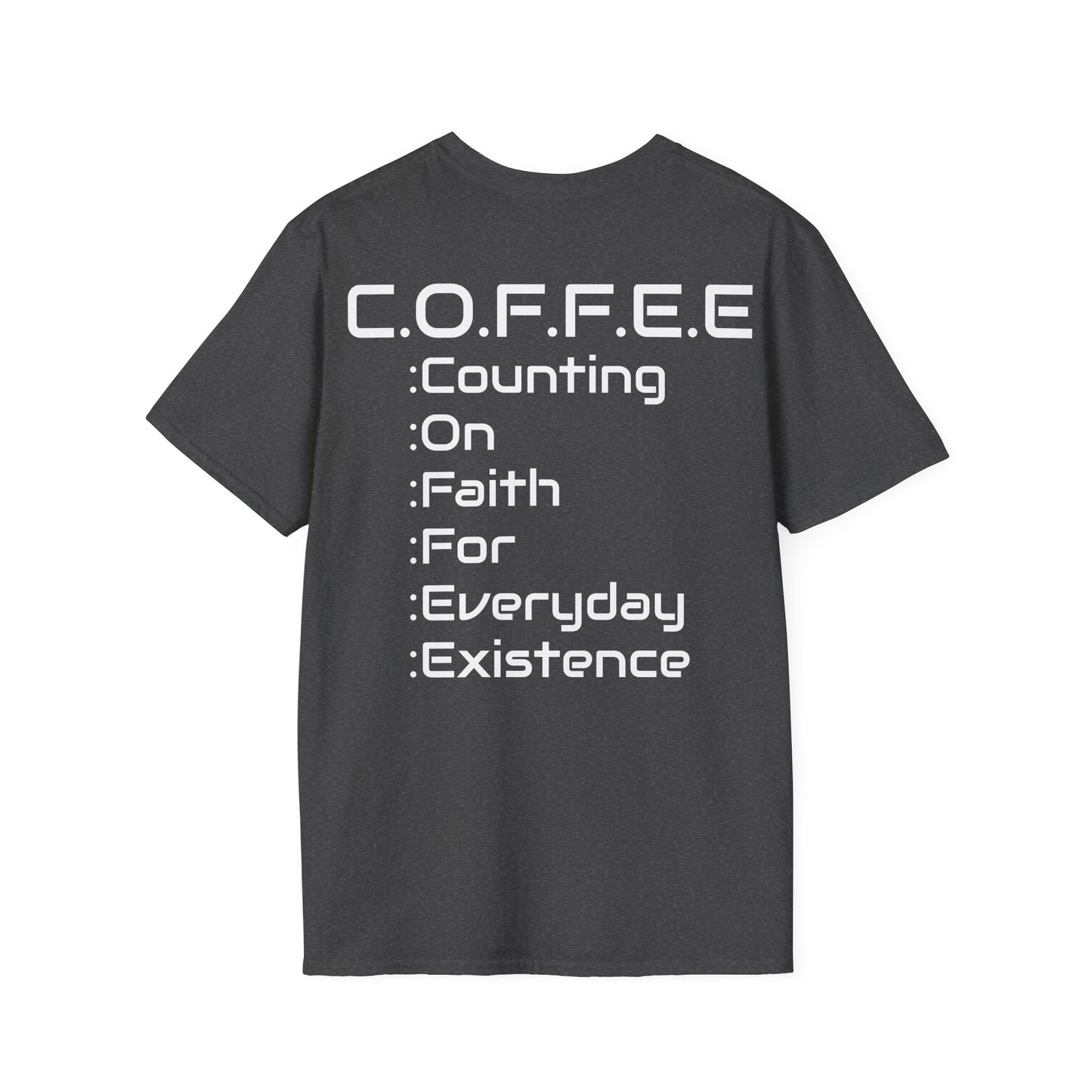 Adult Coffee Christian White Words Only