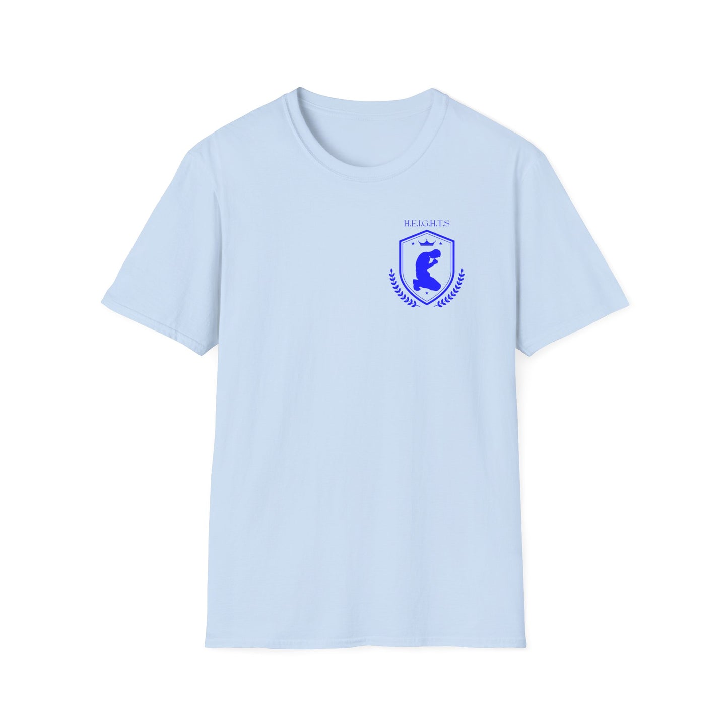Heights Christian Blue Letters & Image