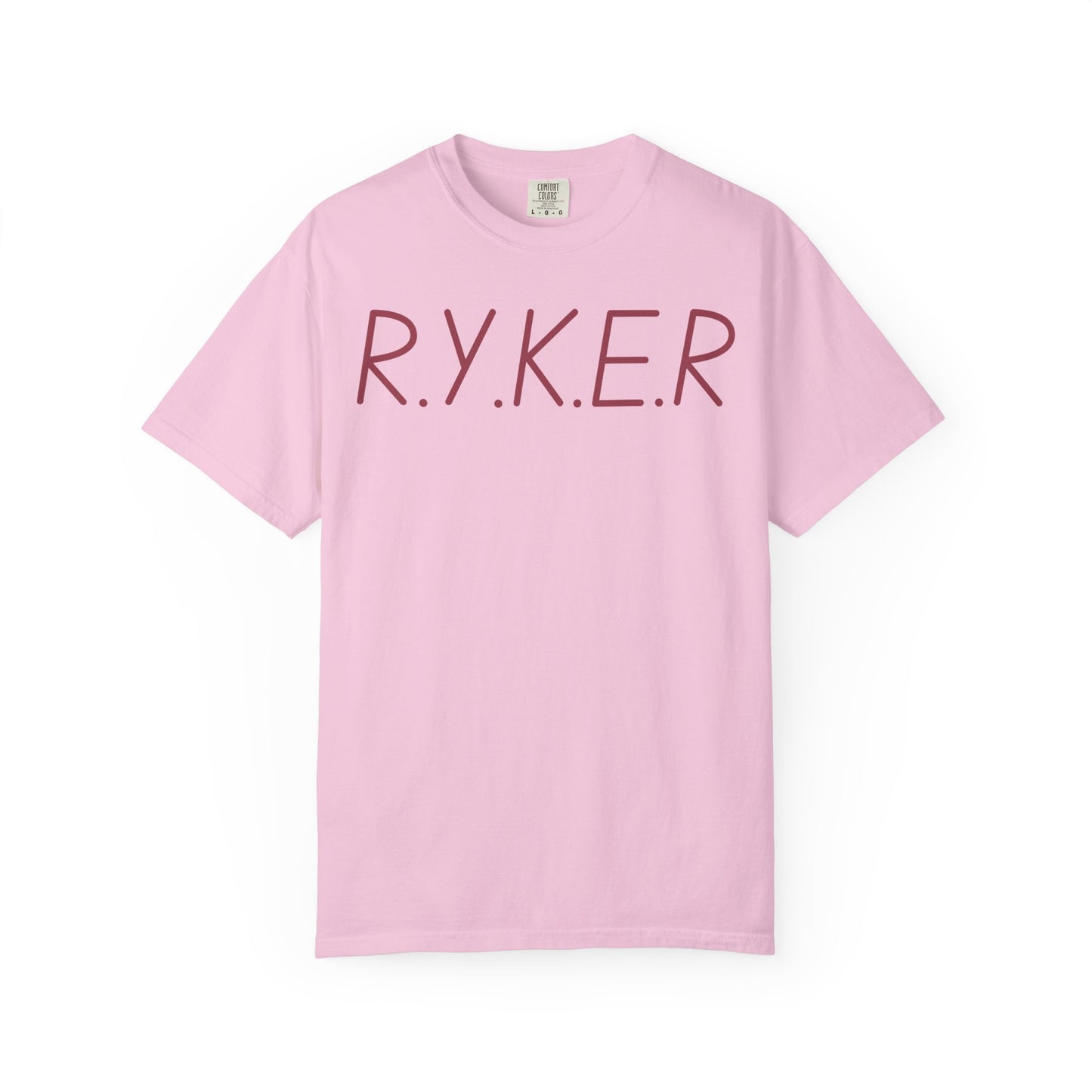 RYKER Christian Marron Letters