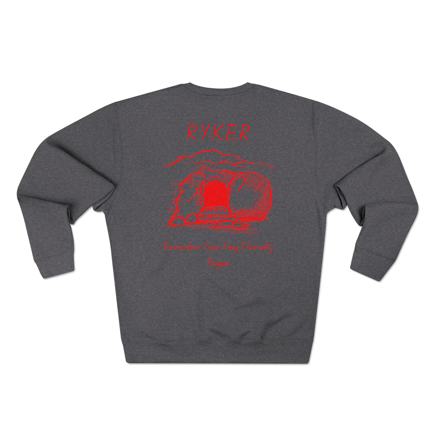 RYKER Christian Red Letters Crewneck