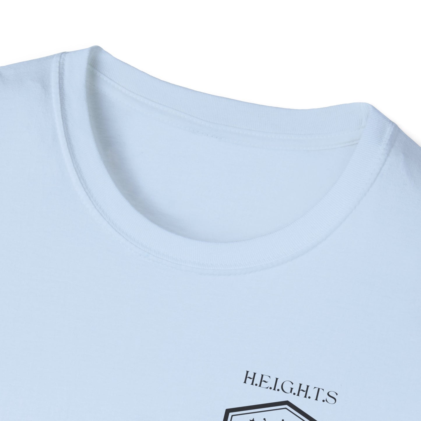 Heights Christian Black Letters & Image