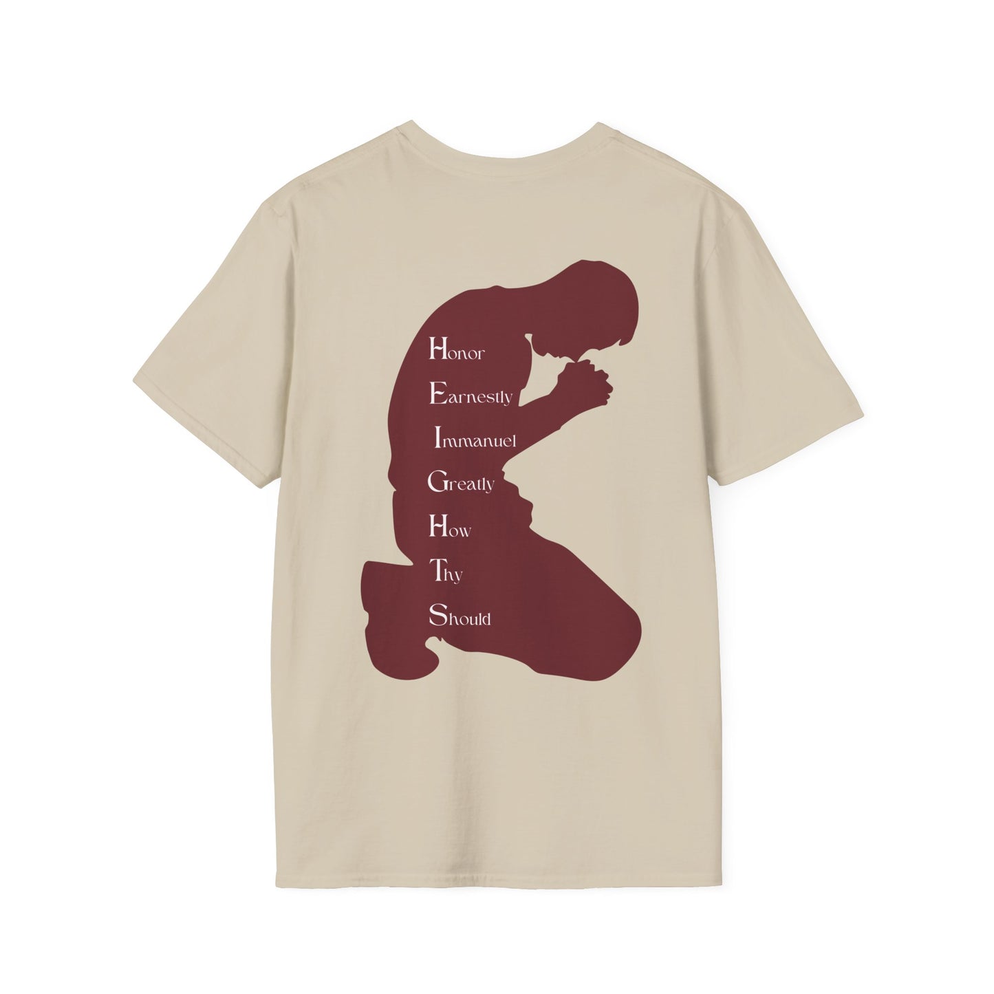 Heights Christian Marron Letters & Image