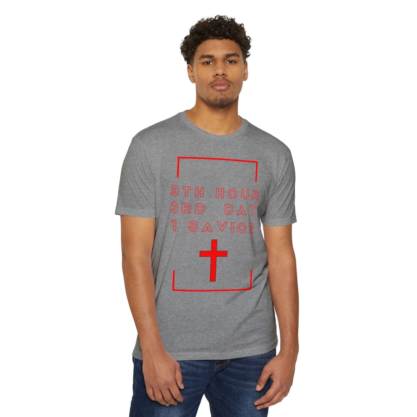 Adult 931 Christian Red Letters