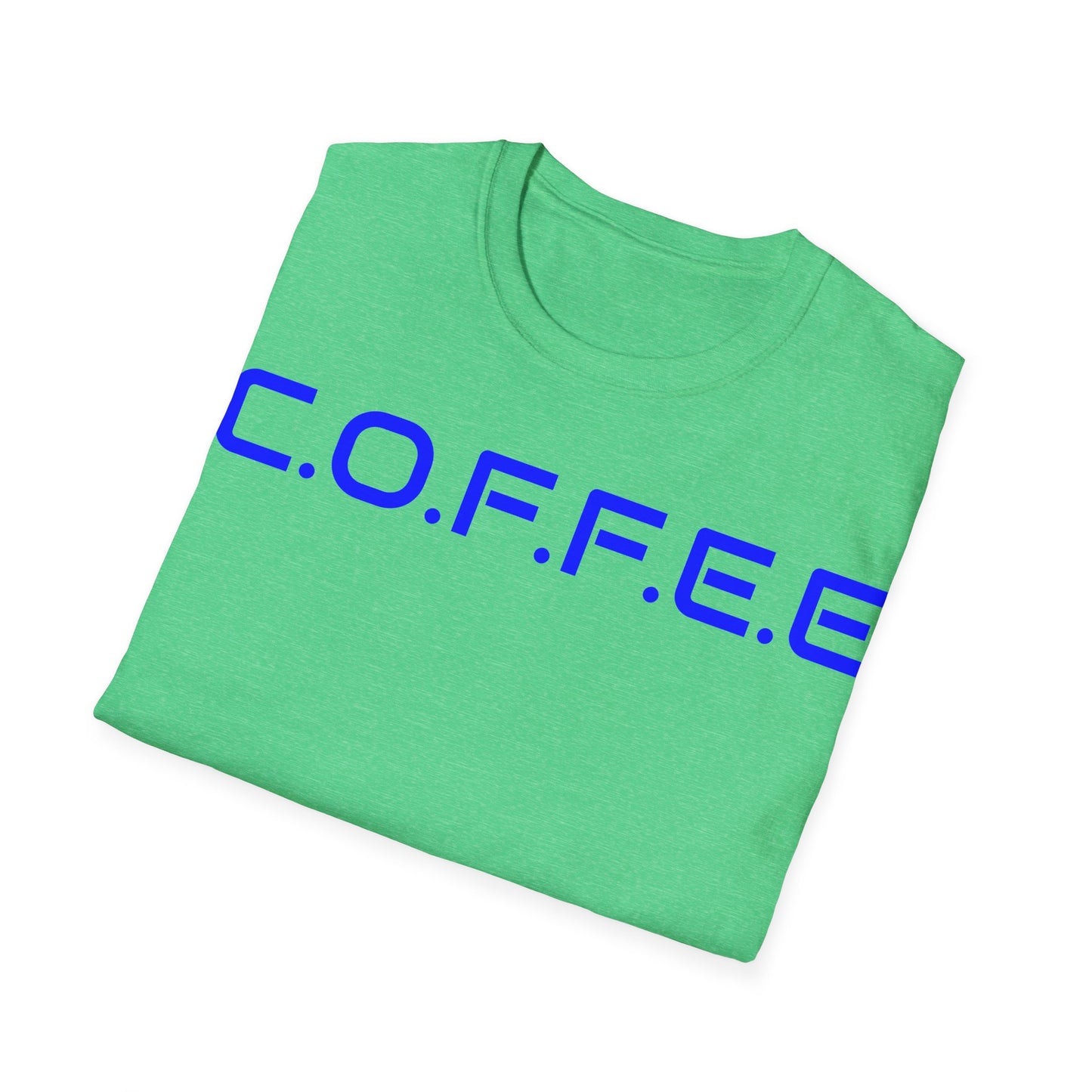 Adult Coffee Christian Blue Words Only