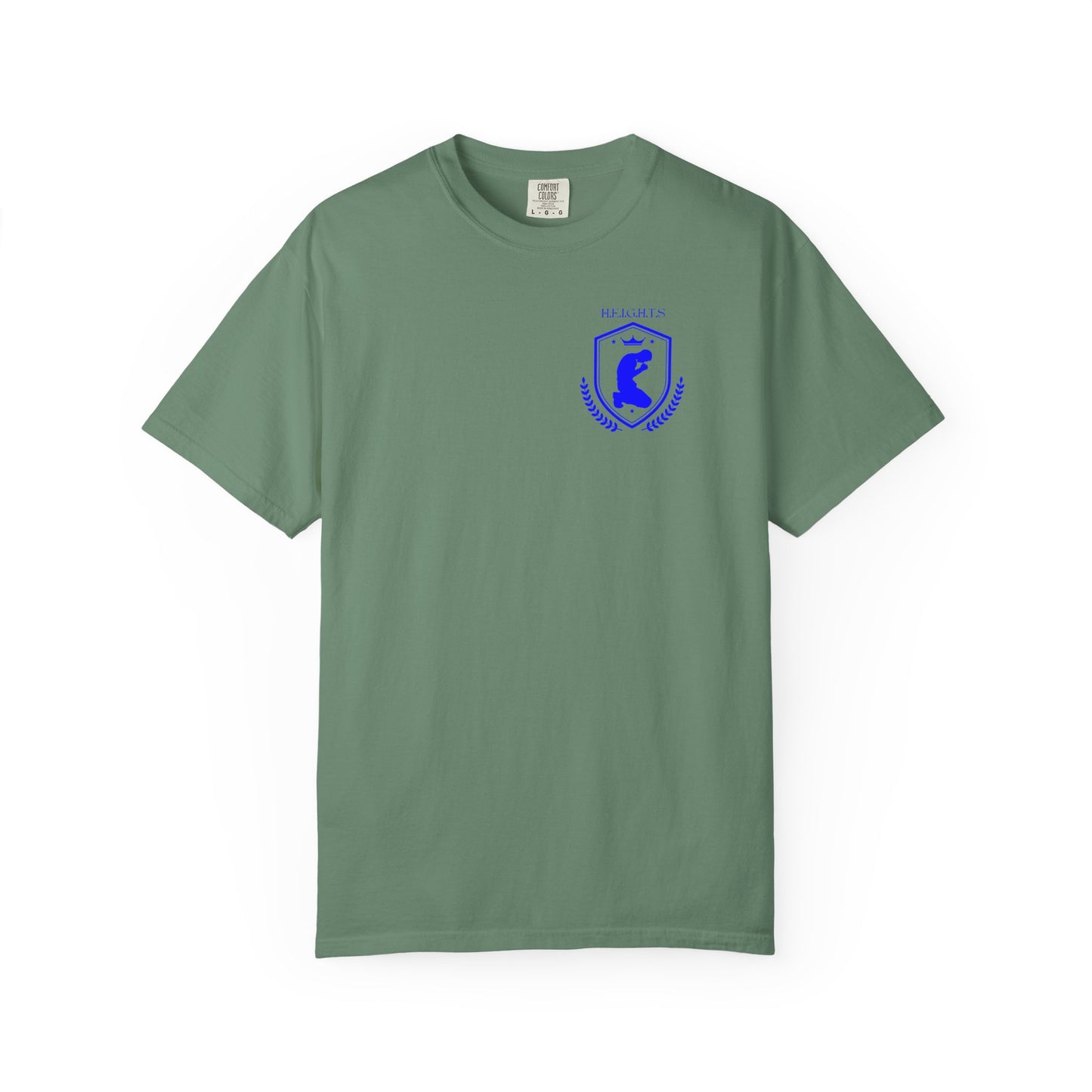 Heights Christian Blue Letters & Image
