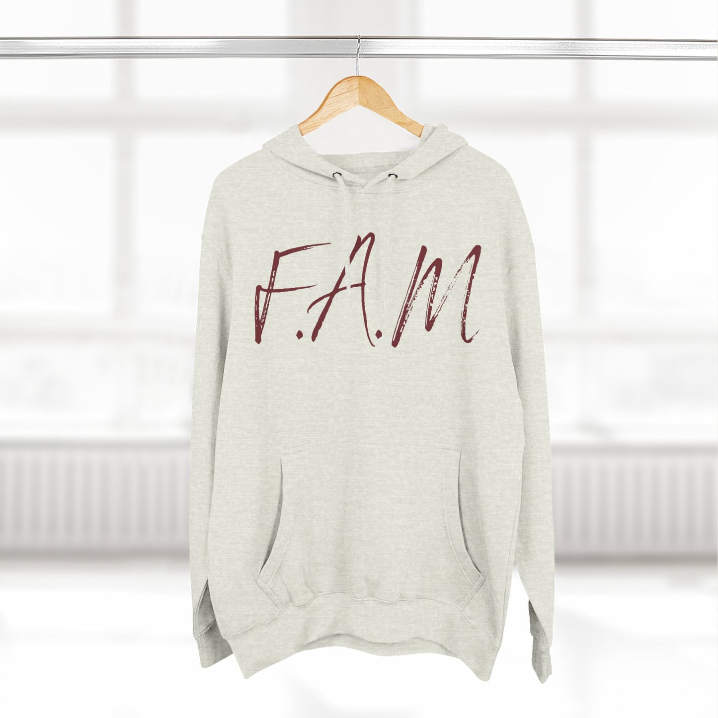 Fam Hoodie Marron Words