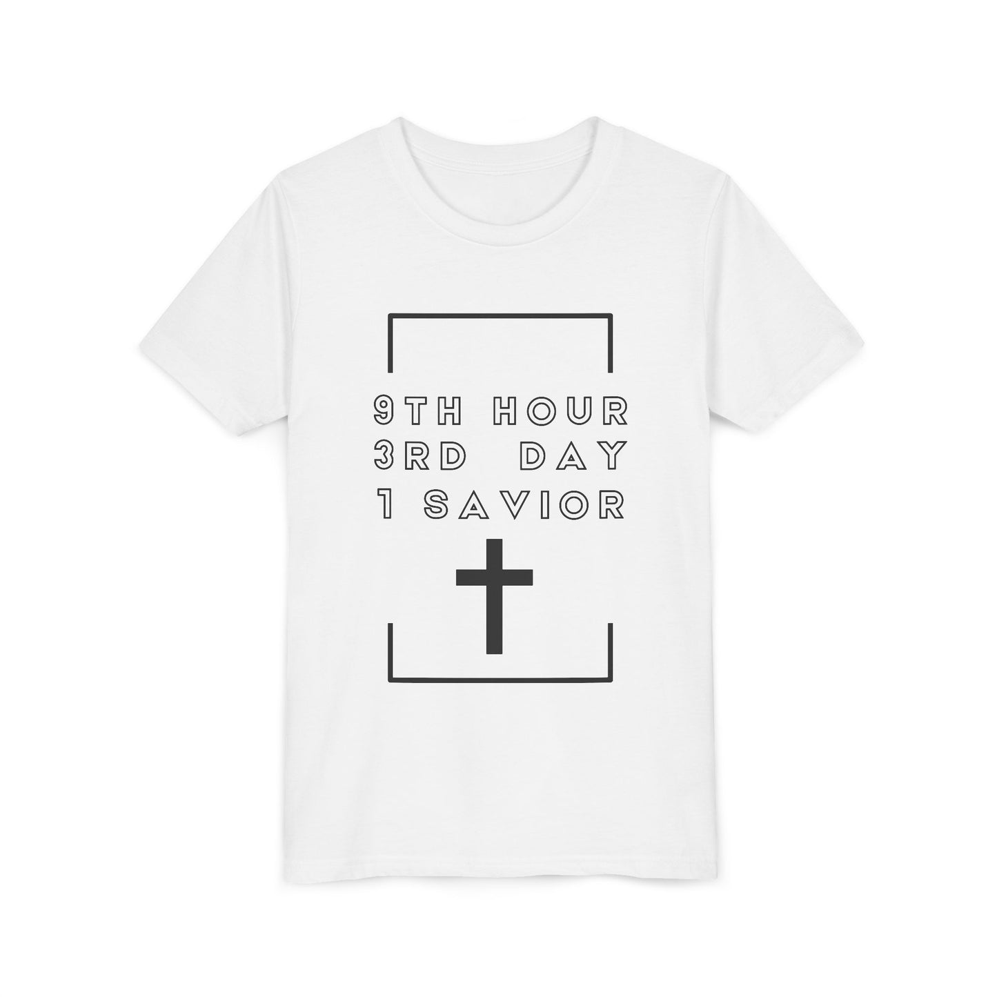 Youth 931 Christian Black Letters