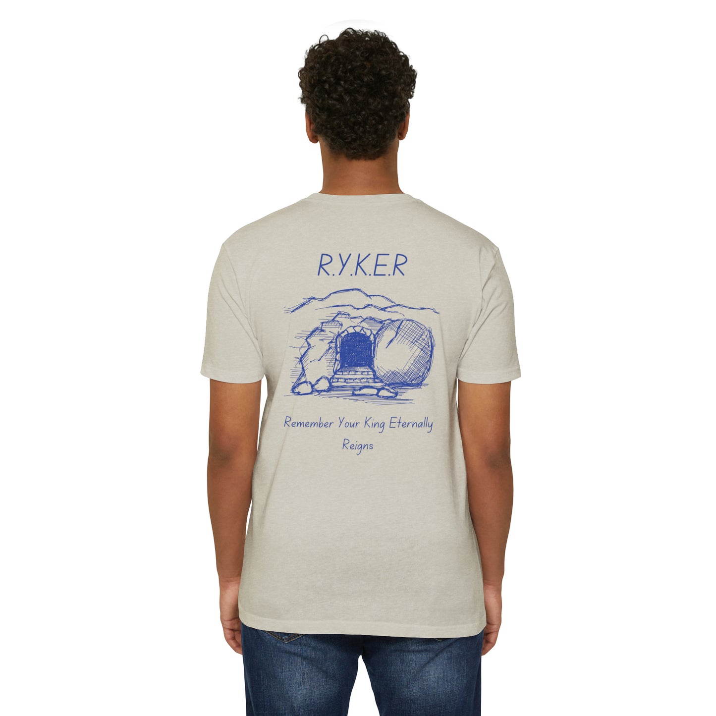 RYKER Christian Blue Letters Blended