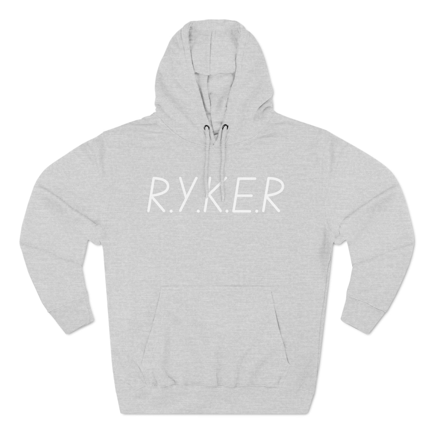 RYKER Christian White Letters Hoodie