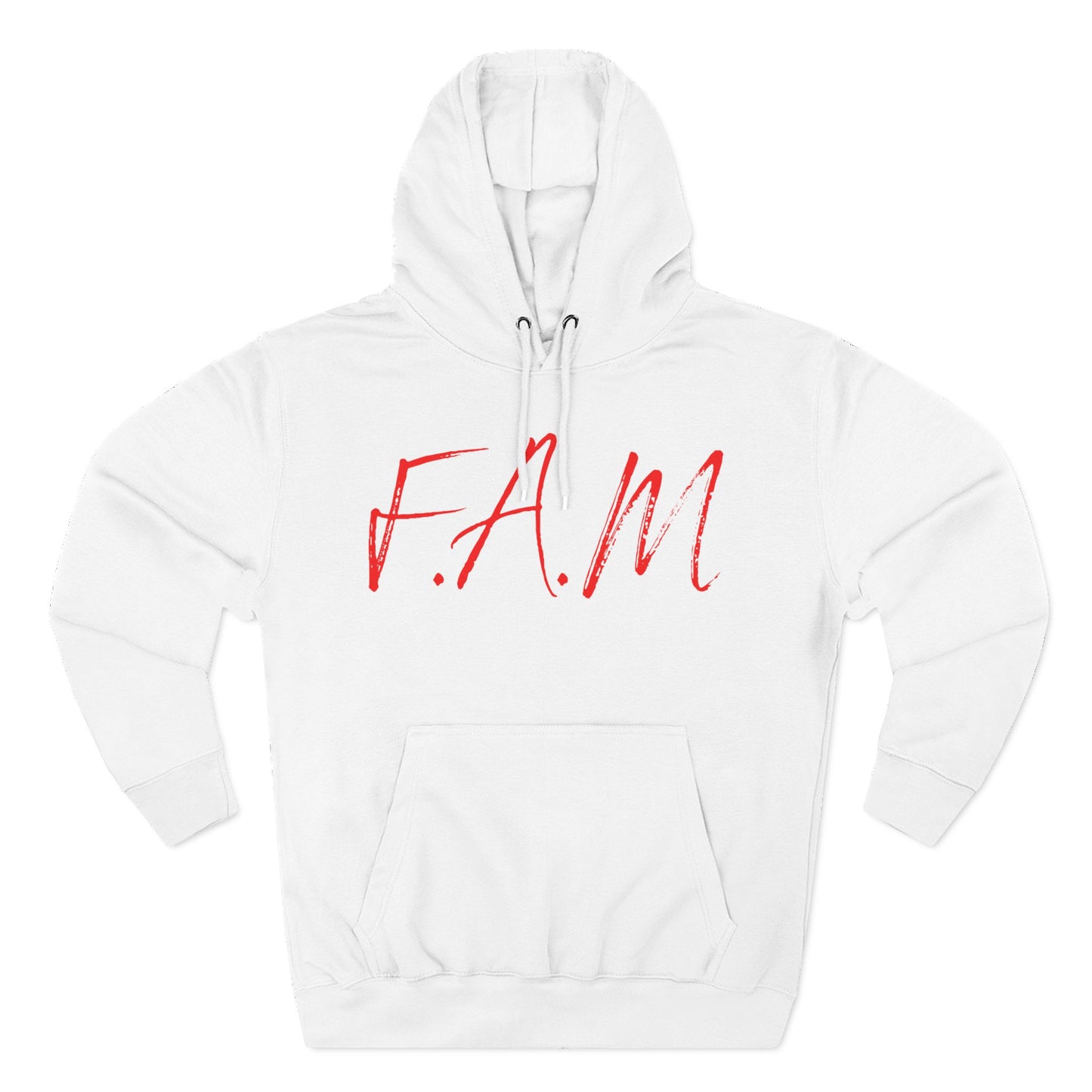 Fam Hoodie Red Words