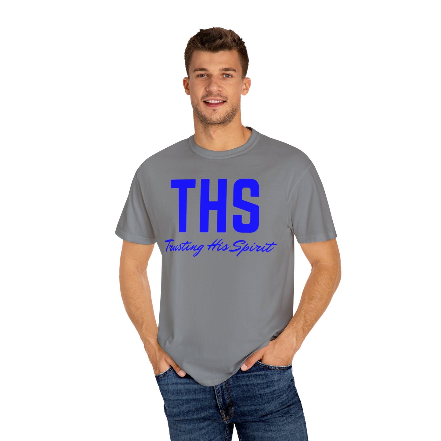 Adult THS Christian Blue Letters