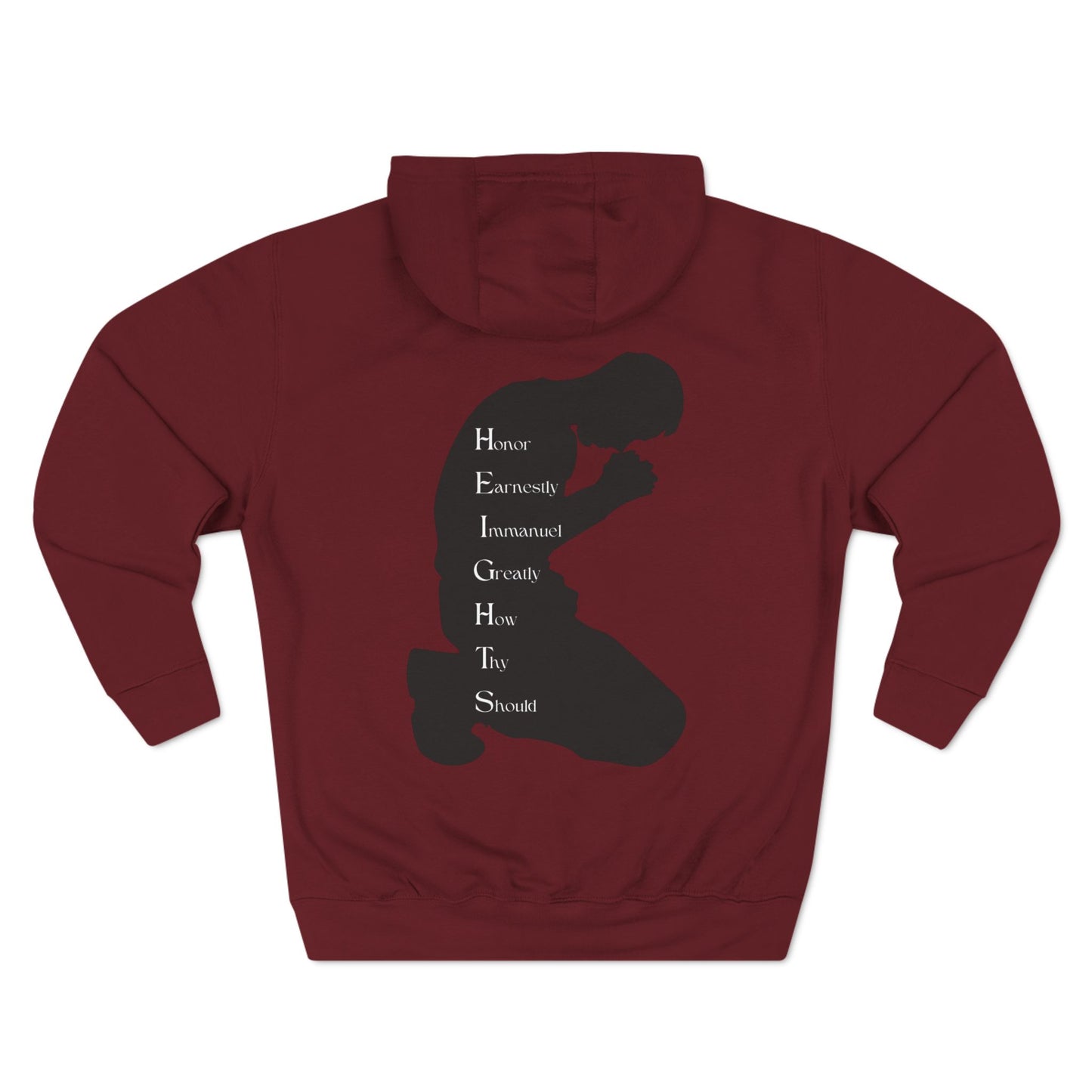Heights Black Hoodie