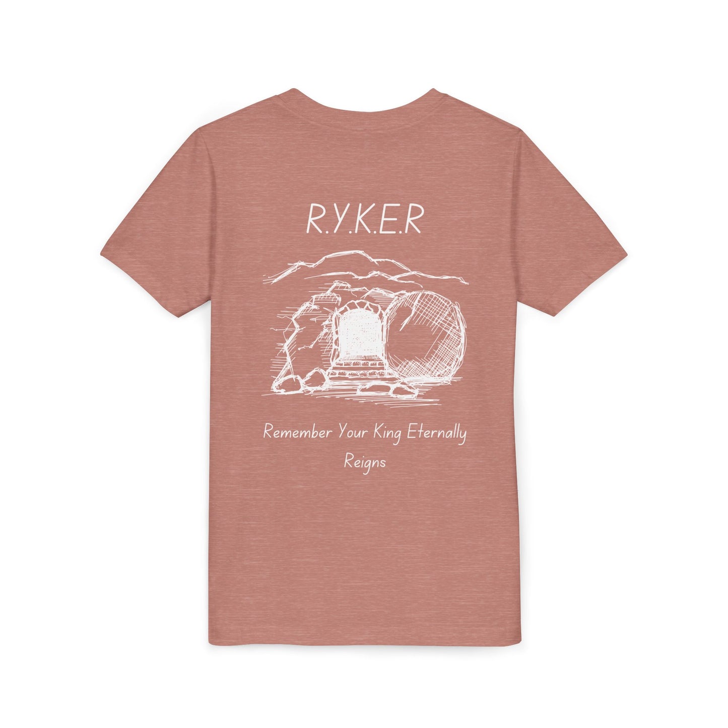 Youth RYKER Christian White Letters