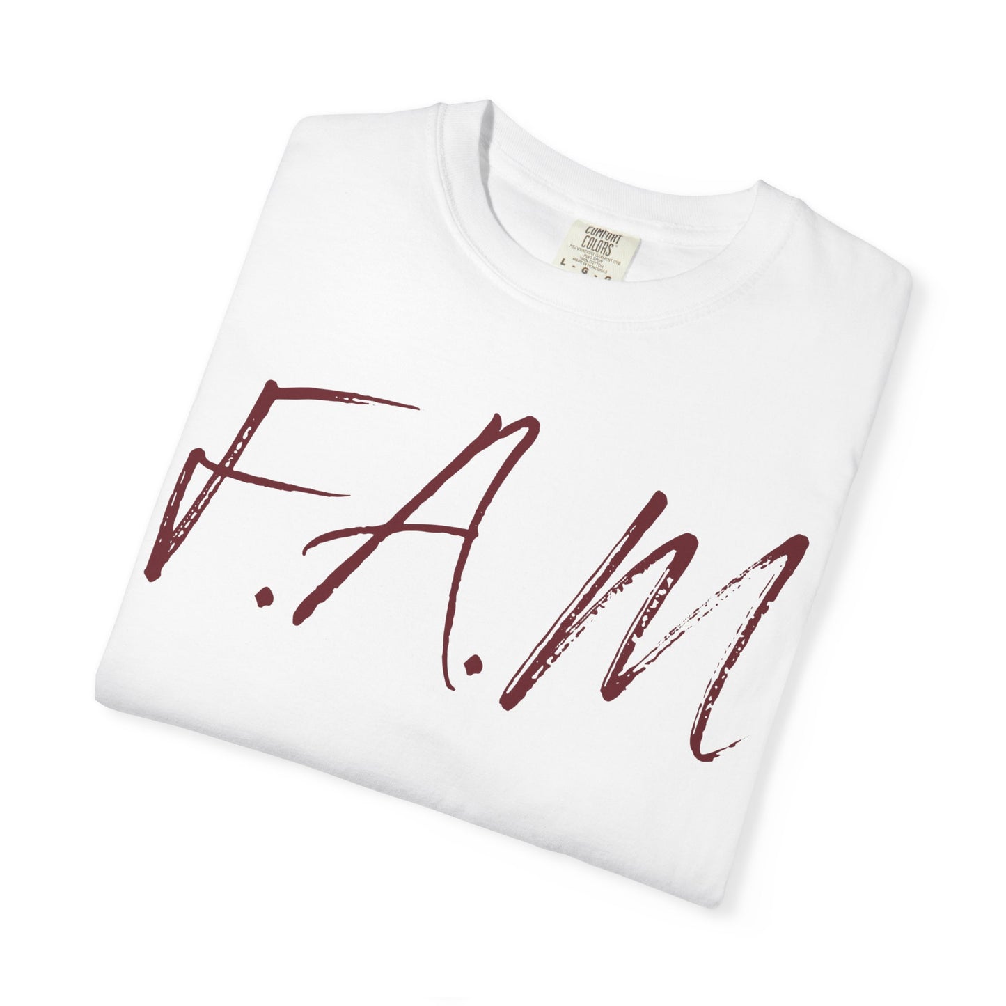 Fam Christian Marron Letters & Image