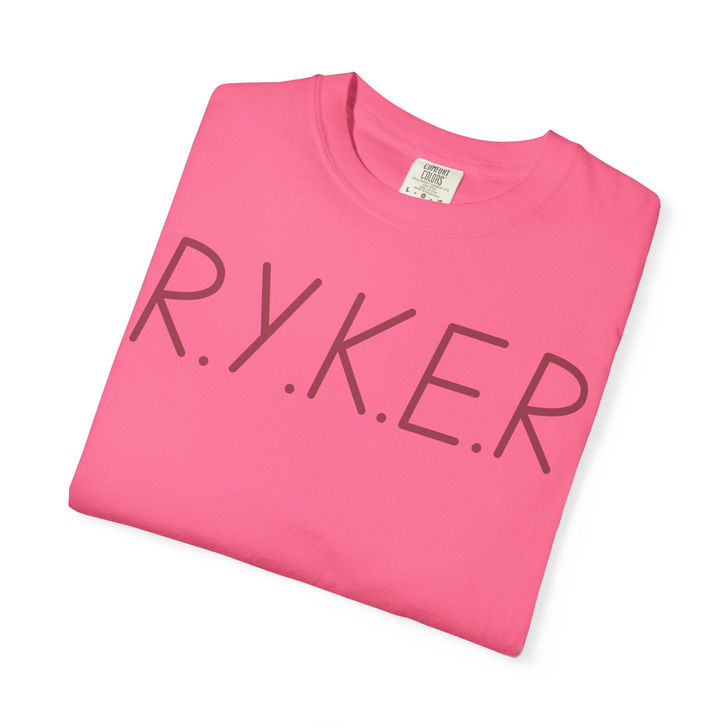 RYKER Christian Marron Letters