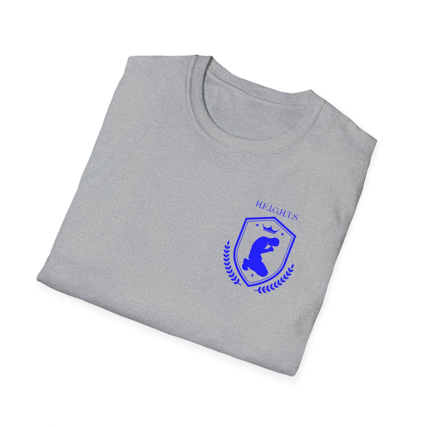 Heights Christian Blue Letters & Image