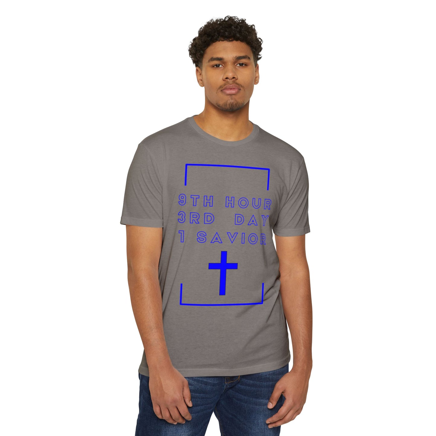 Adult 931 Christian Blue Letters