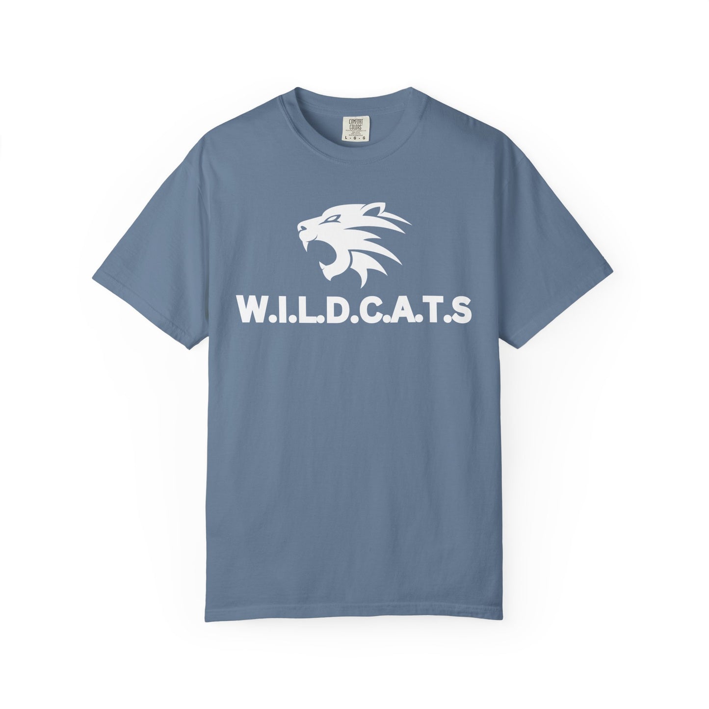 Wildcats Christian White Letters & Image Specialty