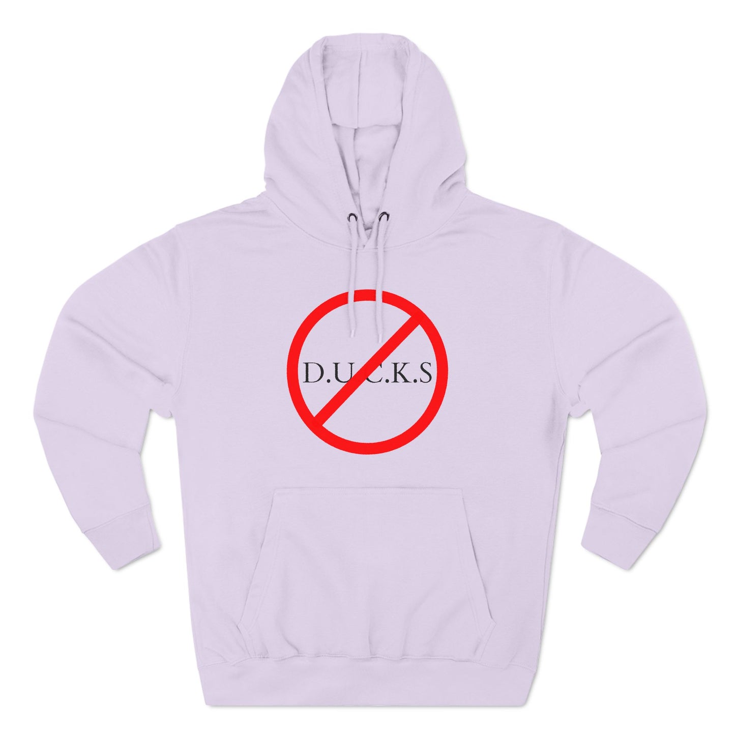Ducks Christian Black Words Hoodie