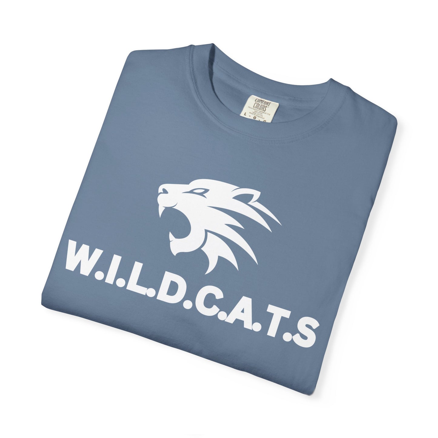 Wildcats Christian White Letters & Image Specialty