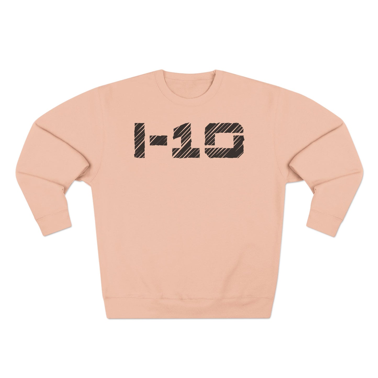 I-10 Christian Black Words Crewneck