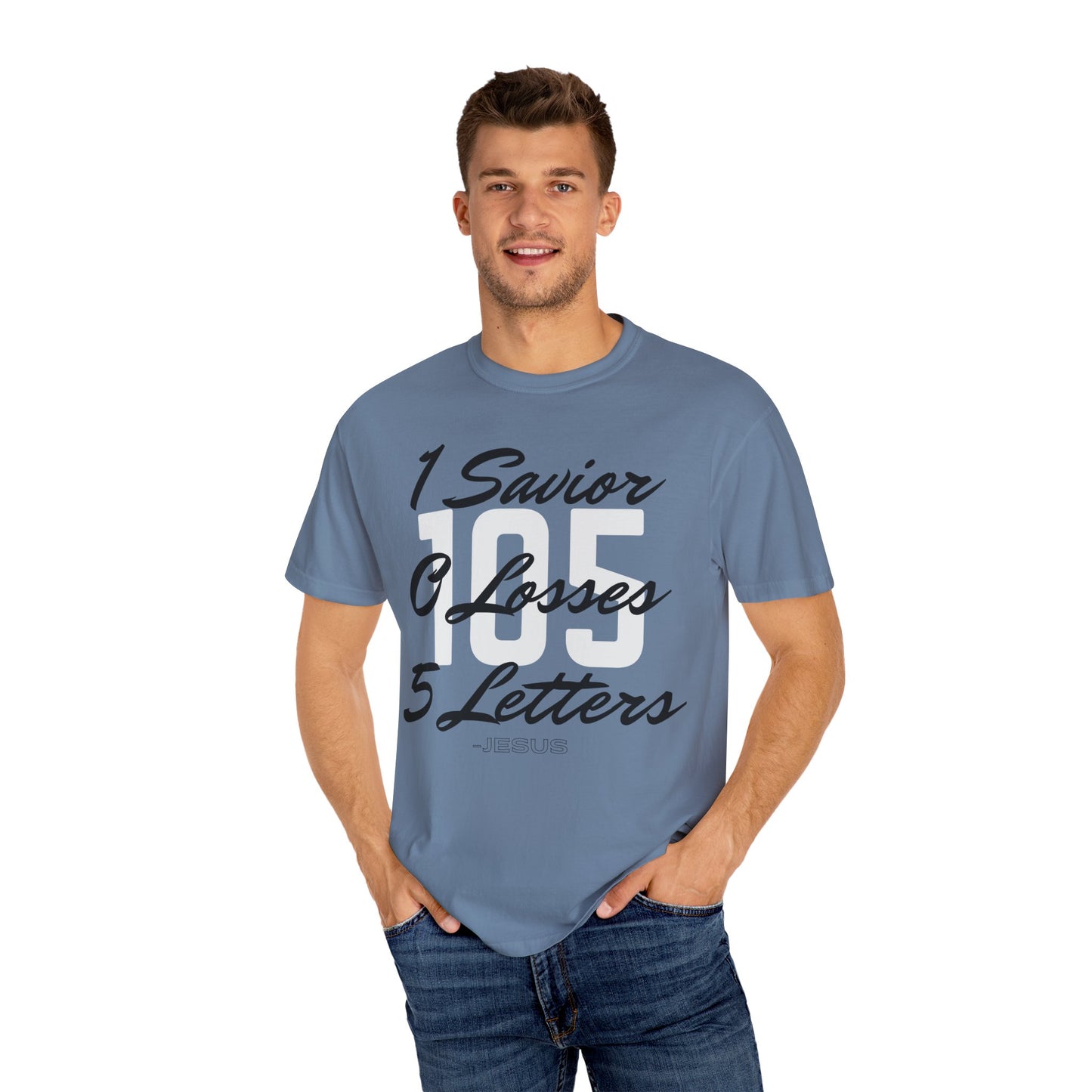 Adult 105 Christian Black and White Letters