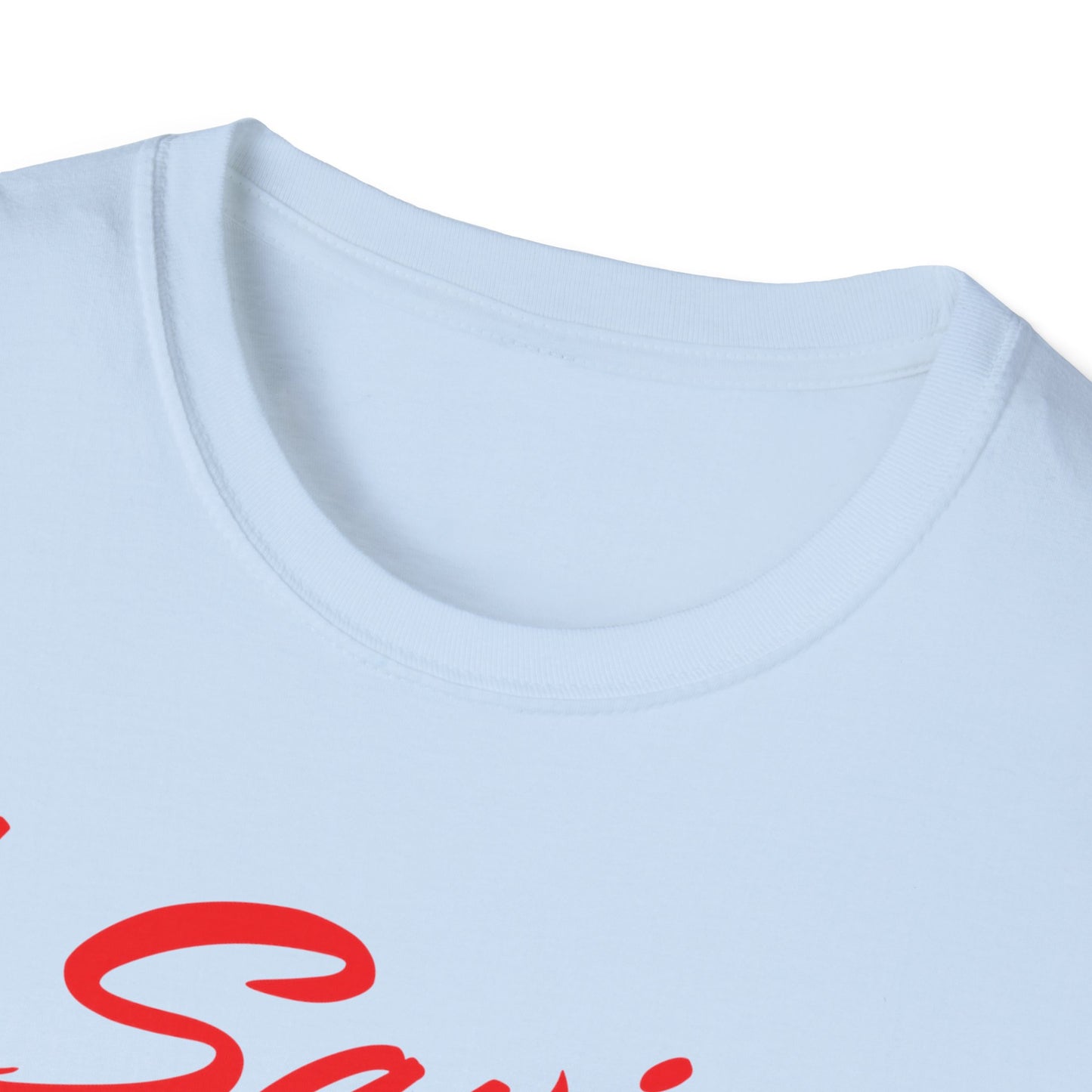 Adult 105 Christian Red and White Letters