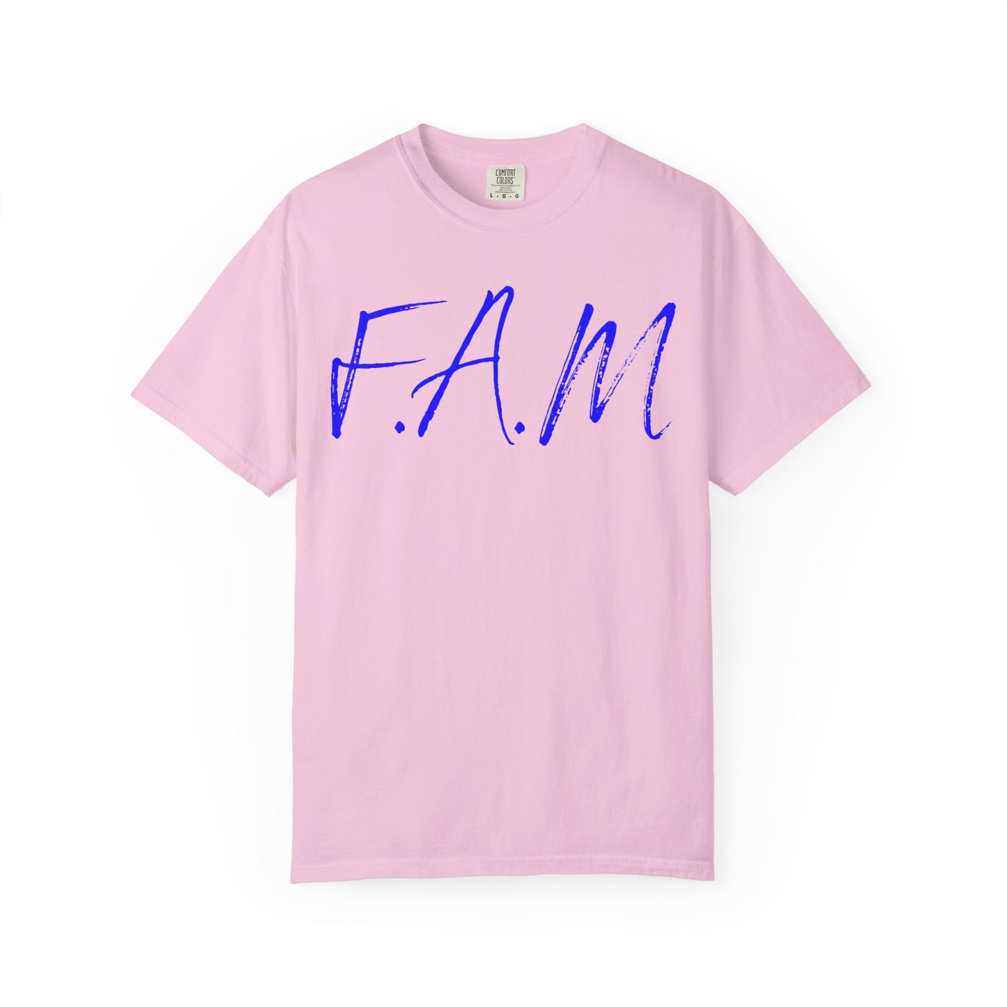 Fam Christian Blue Letters & Image